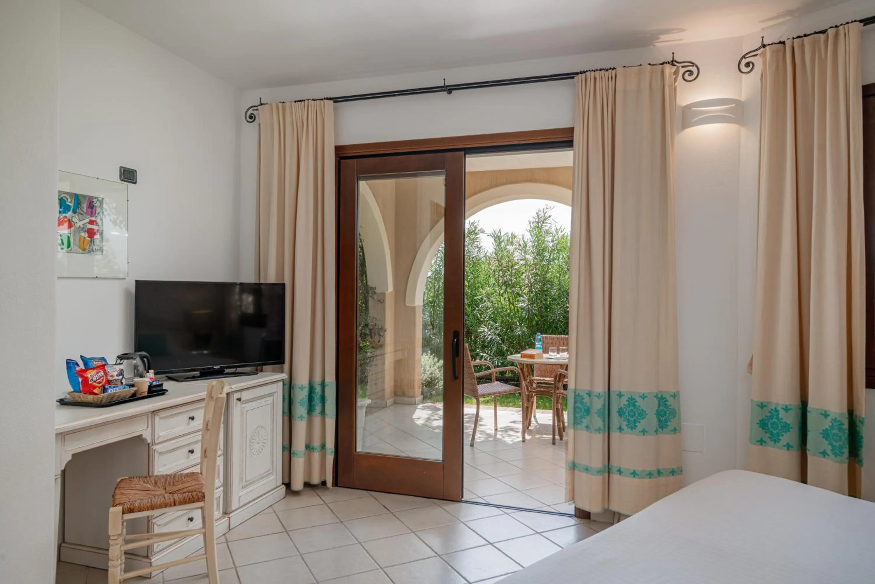 Bed in Hotel Mariposas