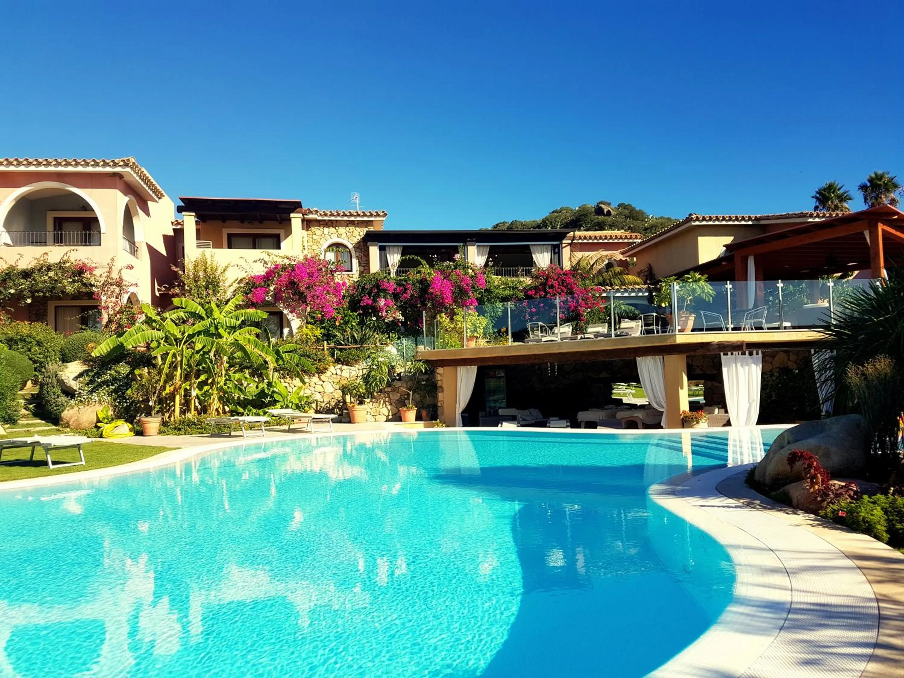 Patio in Hotel Mariposas