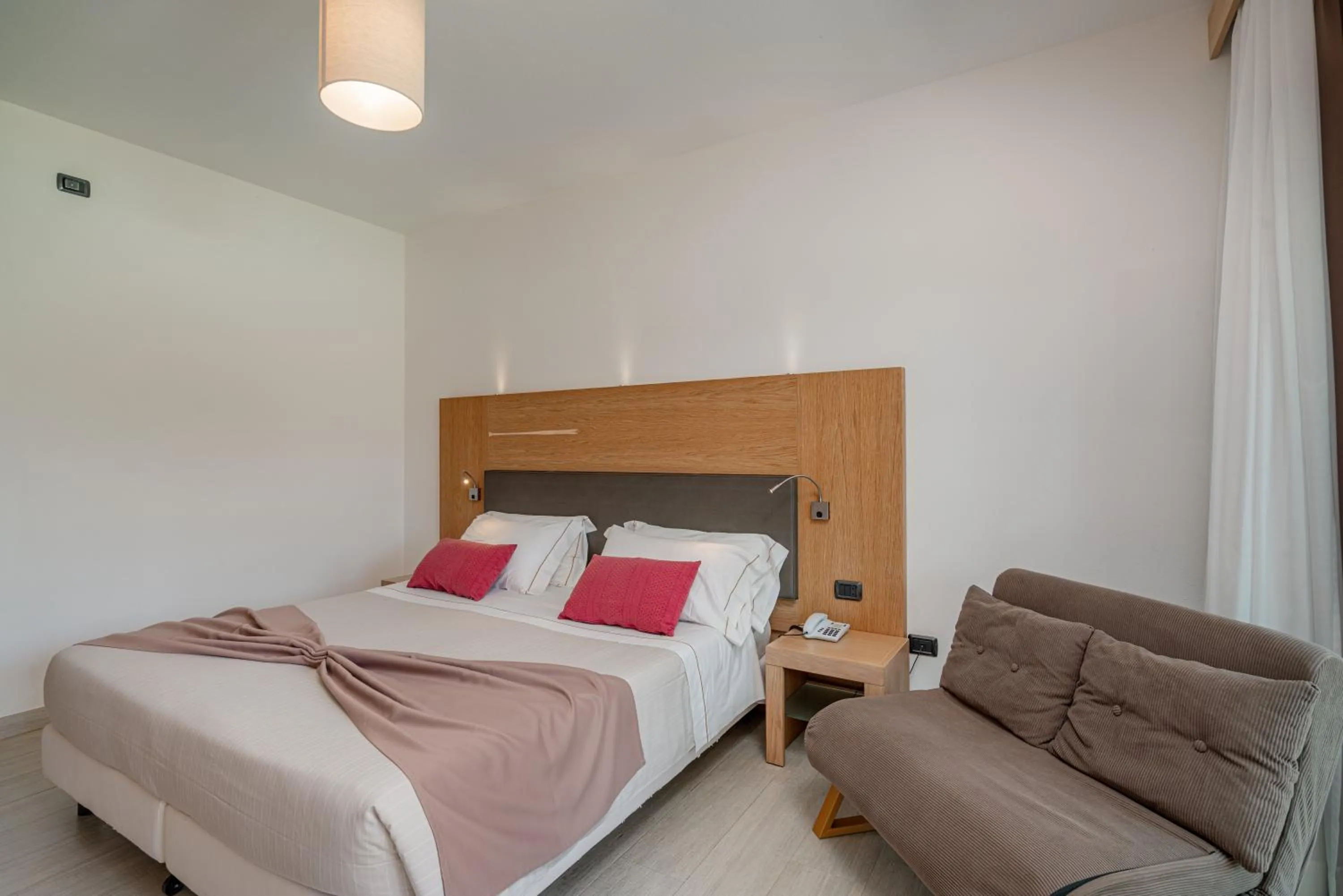 Bed in Hotel Mariposas