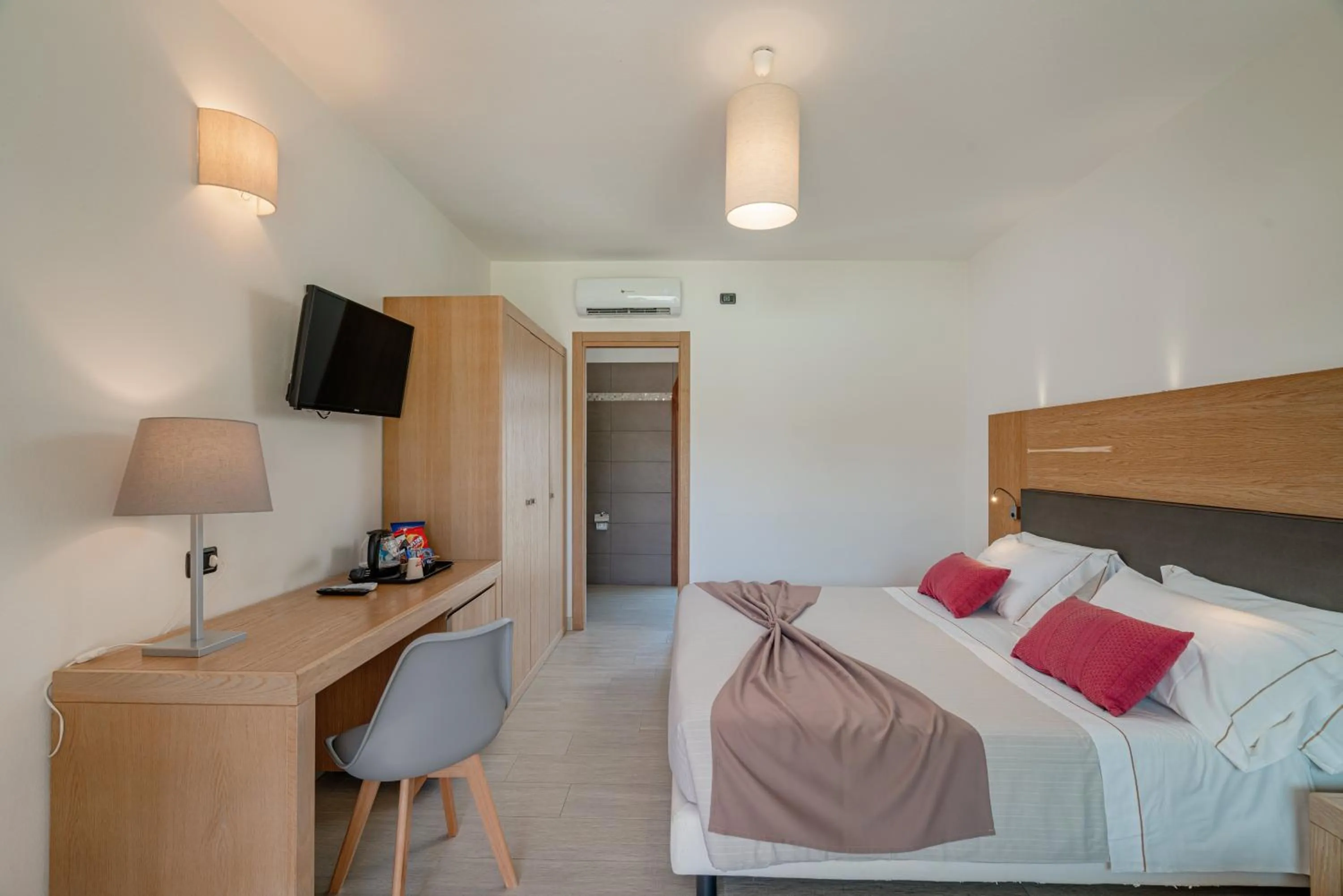 Bed in Hotel Mariposas