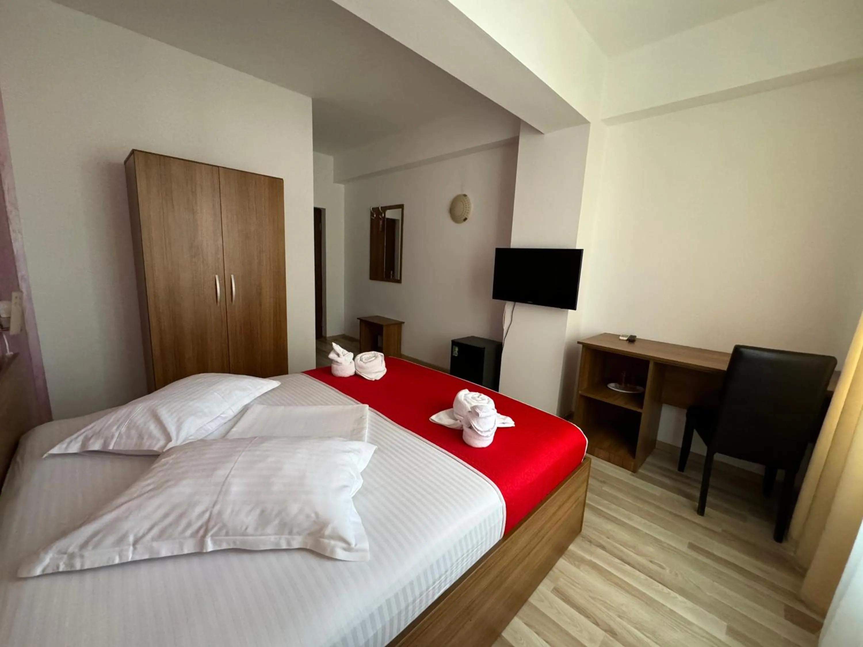 Bed in Hotel Mihaela