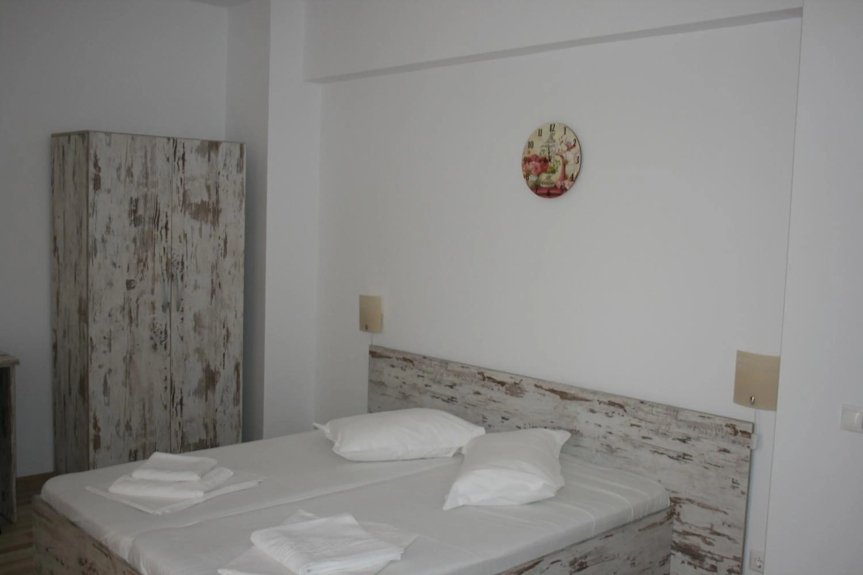 Bed in Hotel Mihaela