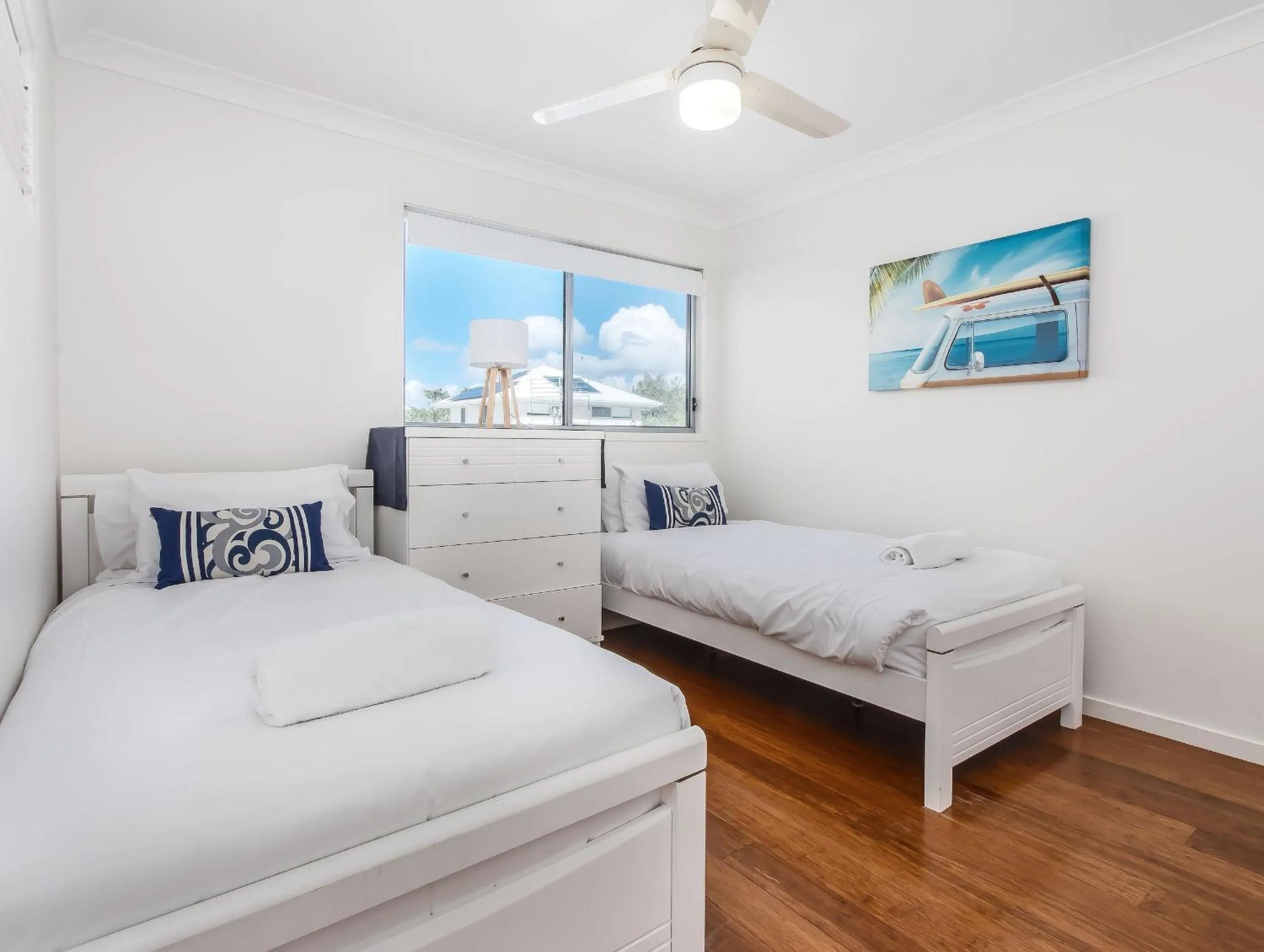 Bed in Coastal Charm on Casuarina Way