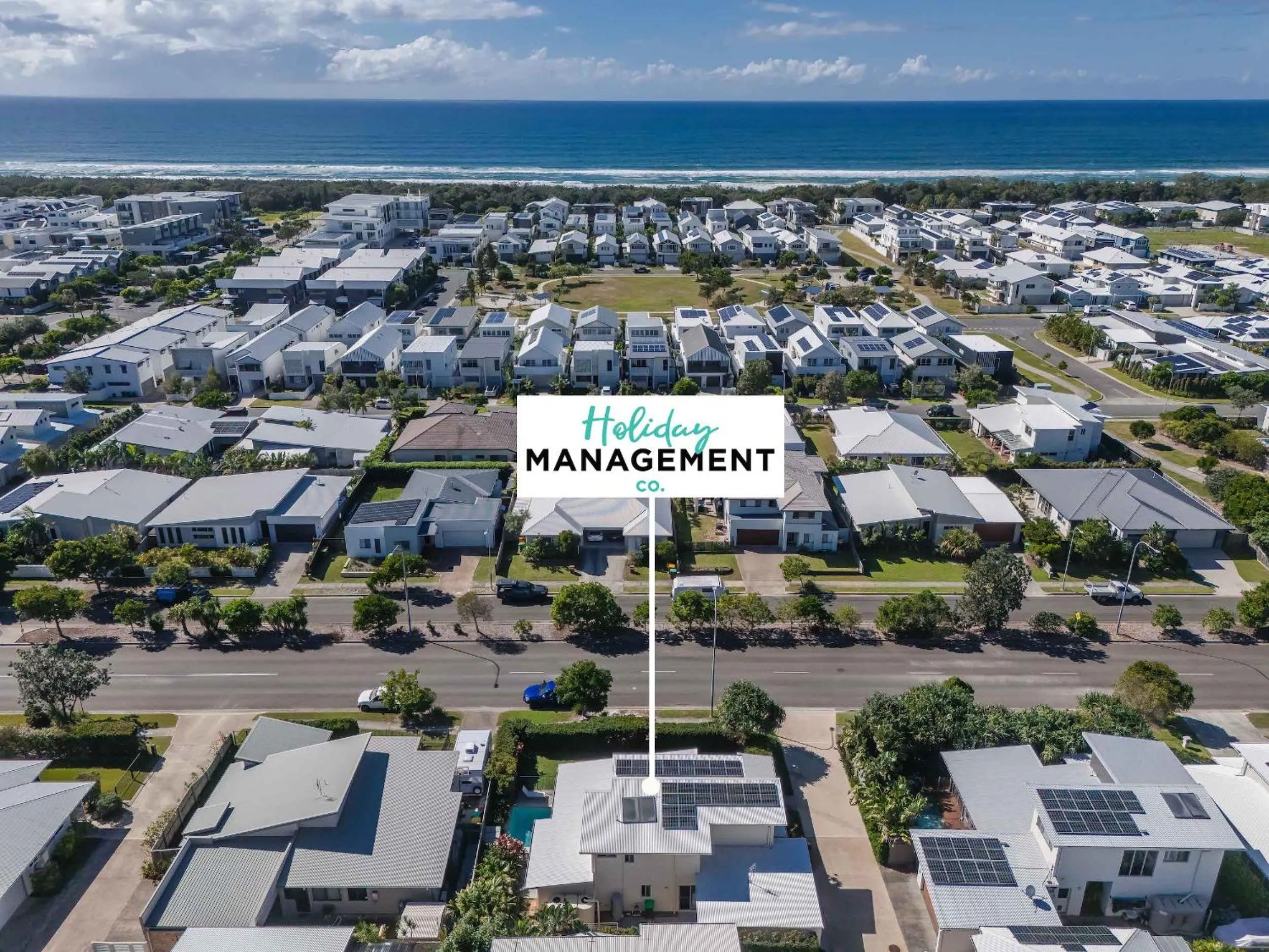 Bird's eye view in Coastal Charm on Casuarina Way