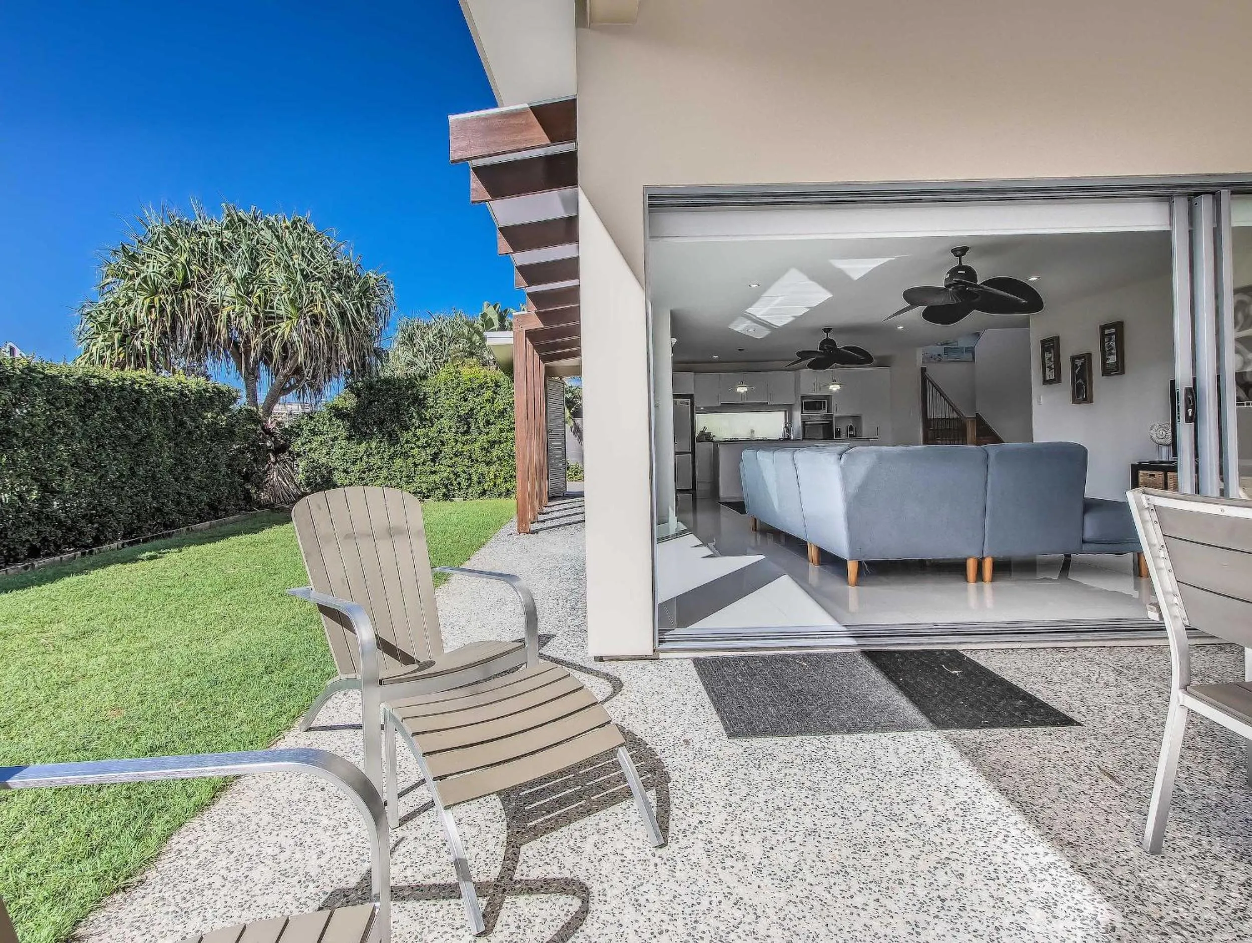 Patio in Coastal Charm on Casuarina Way