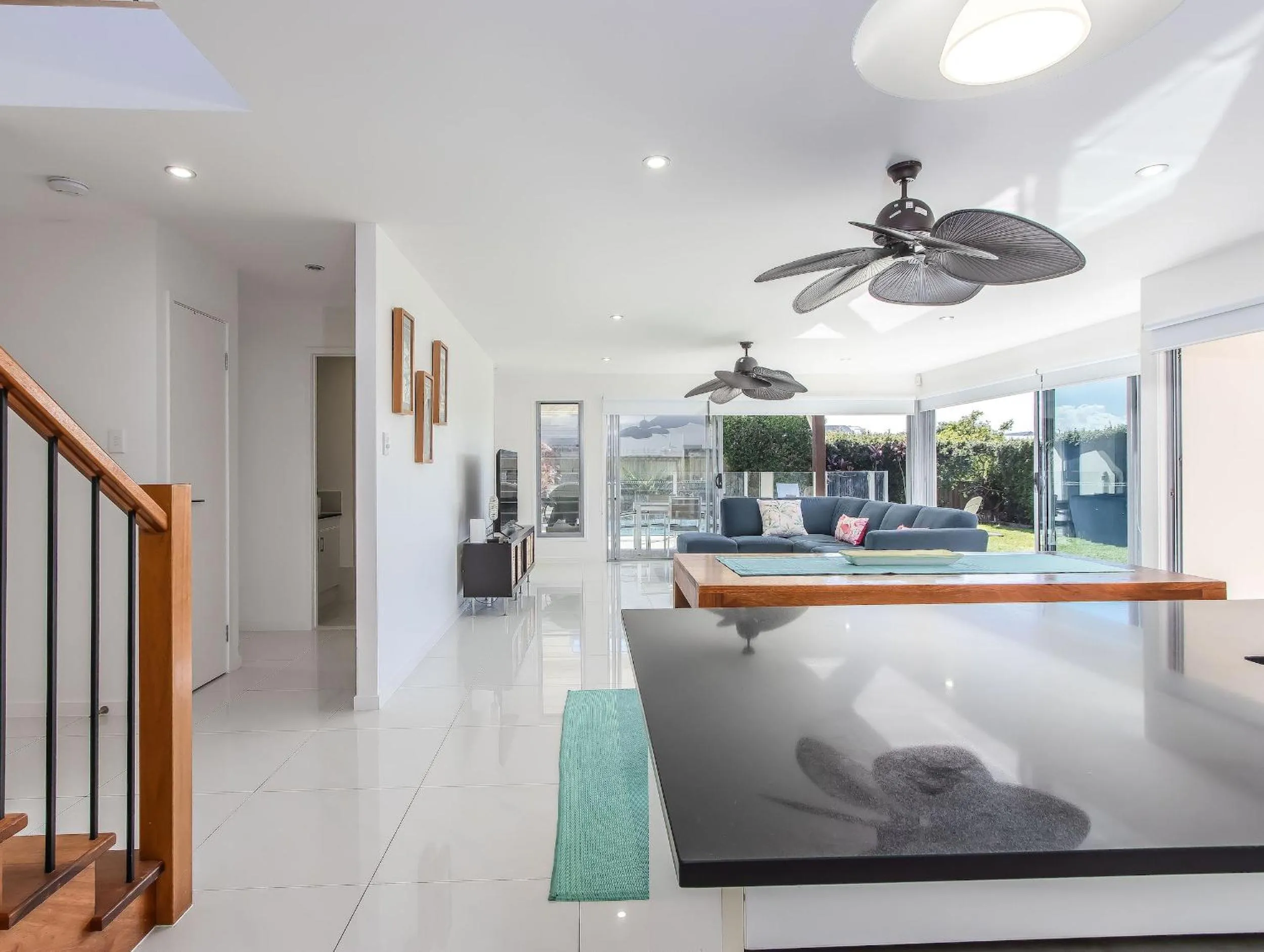 Living room in Coastal Charm on Casuarina Way