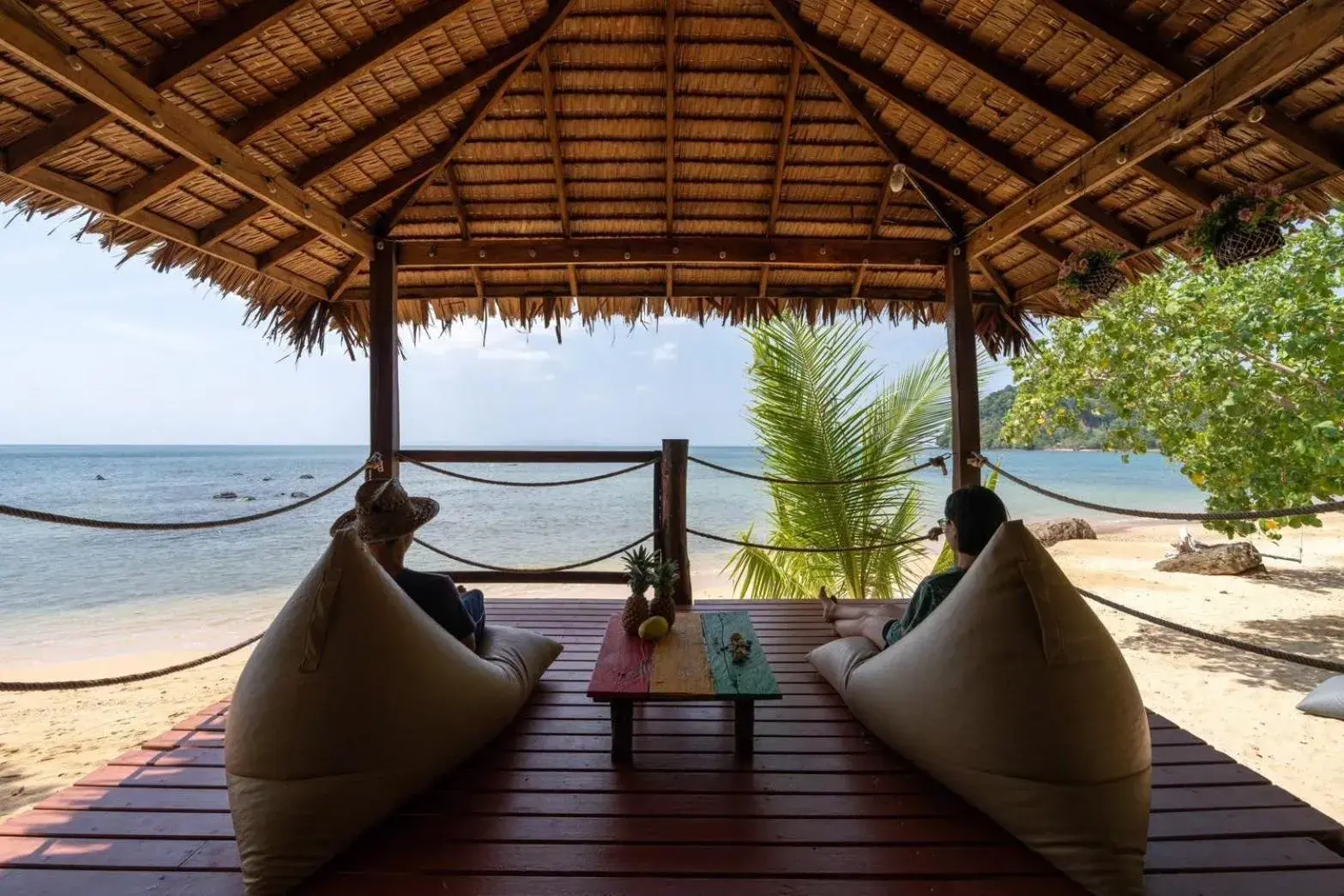Patio in Koh Pu Sea View Beach Resort Patio in Koh Pu Sea View Beach Resort