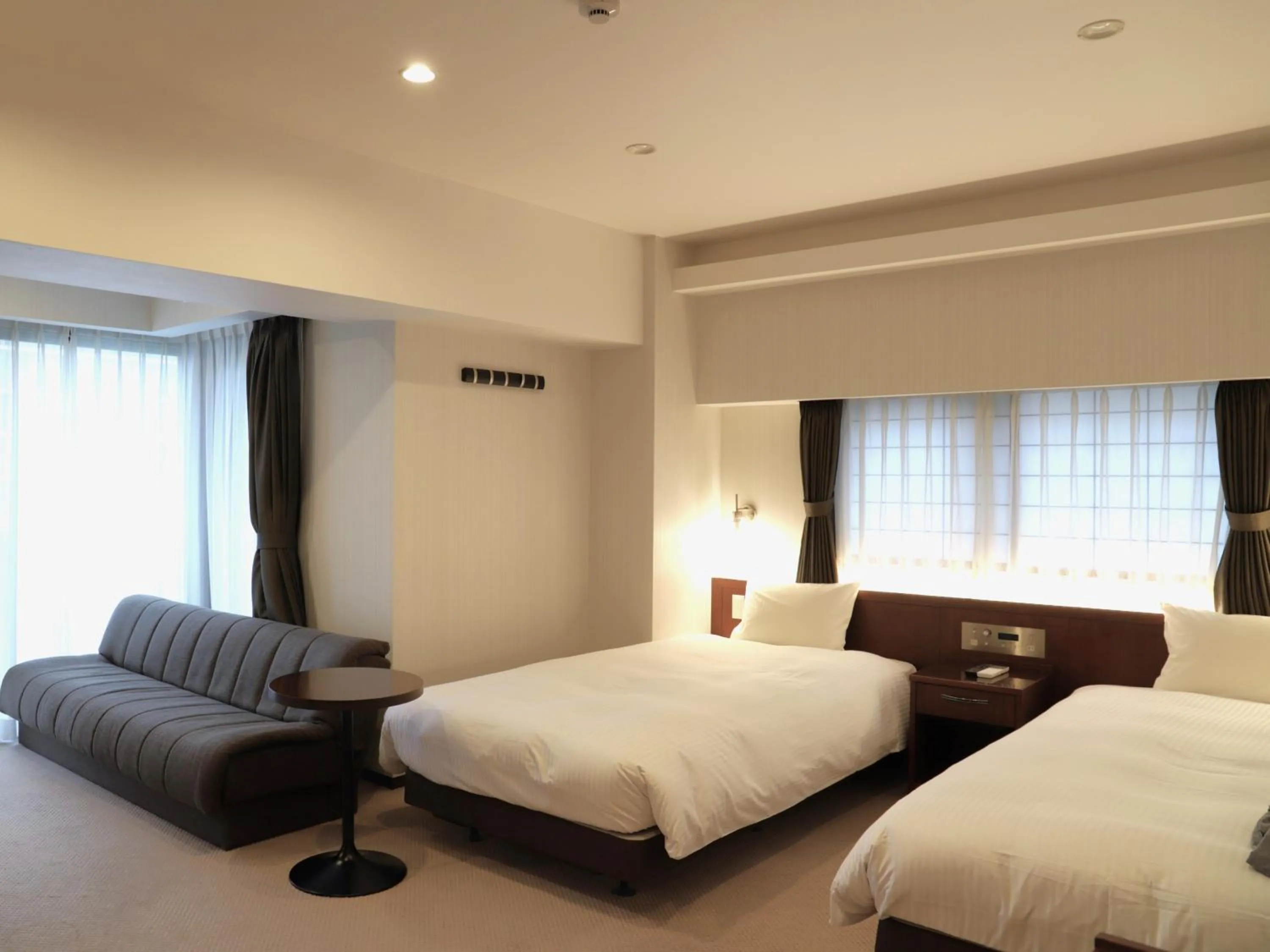 Photo of the whole room, Bed in HOTEL BRILLIO ASAKUSABASHI
