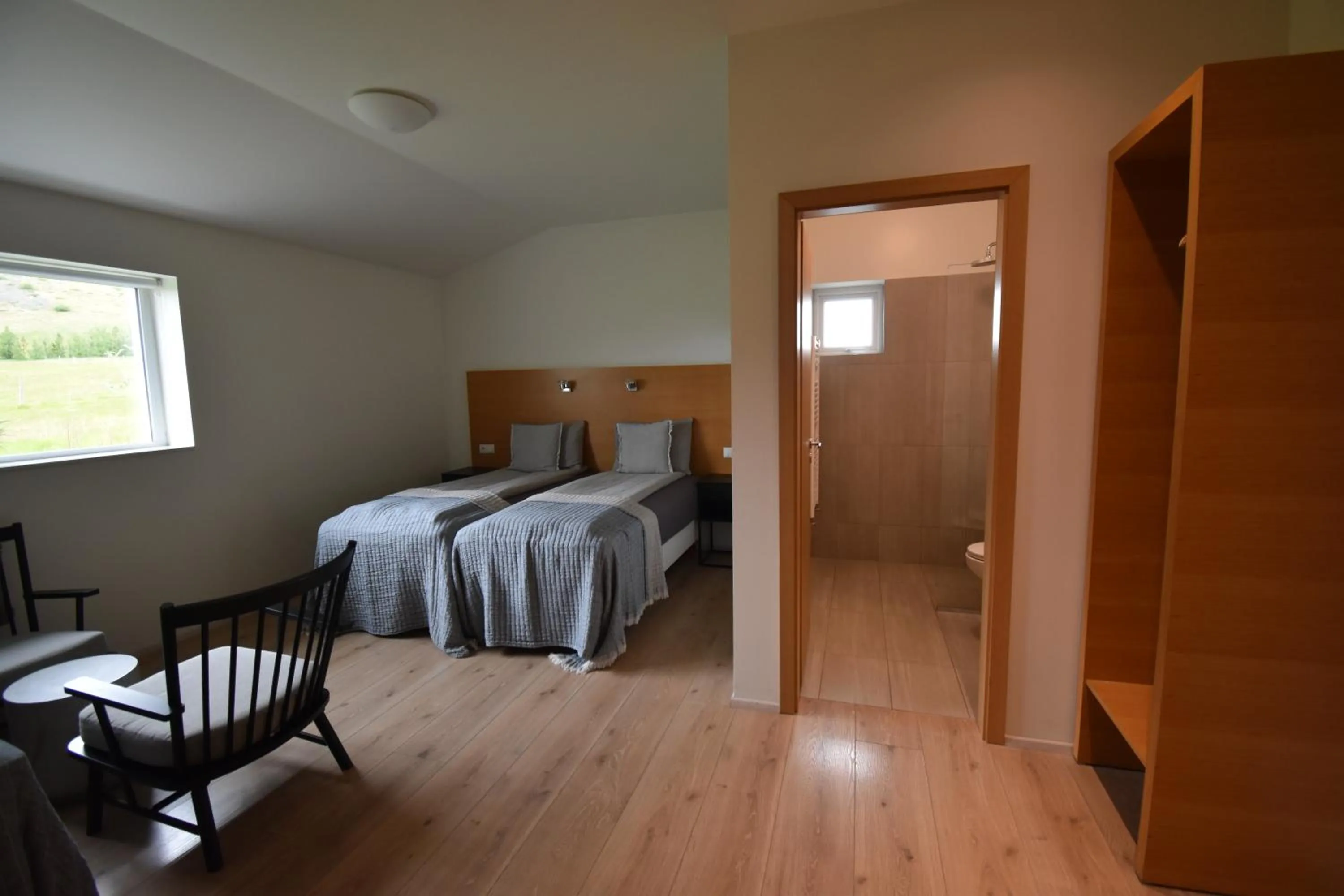 Bed in Glacier World - Hoffell Guesthouse