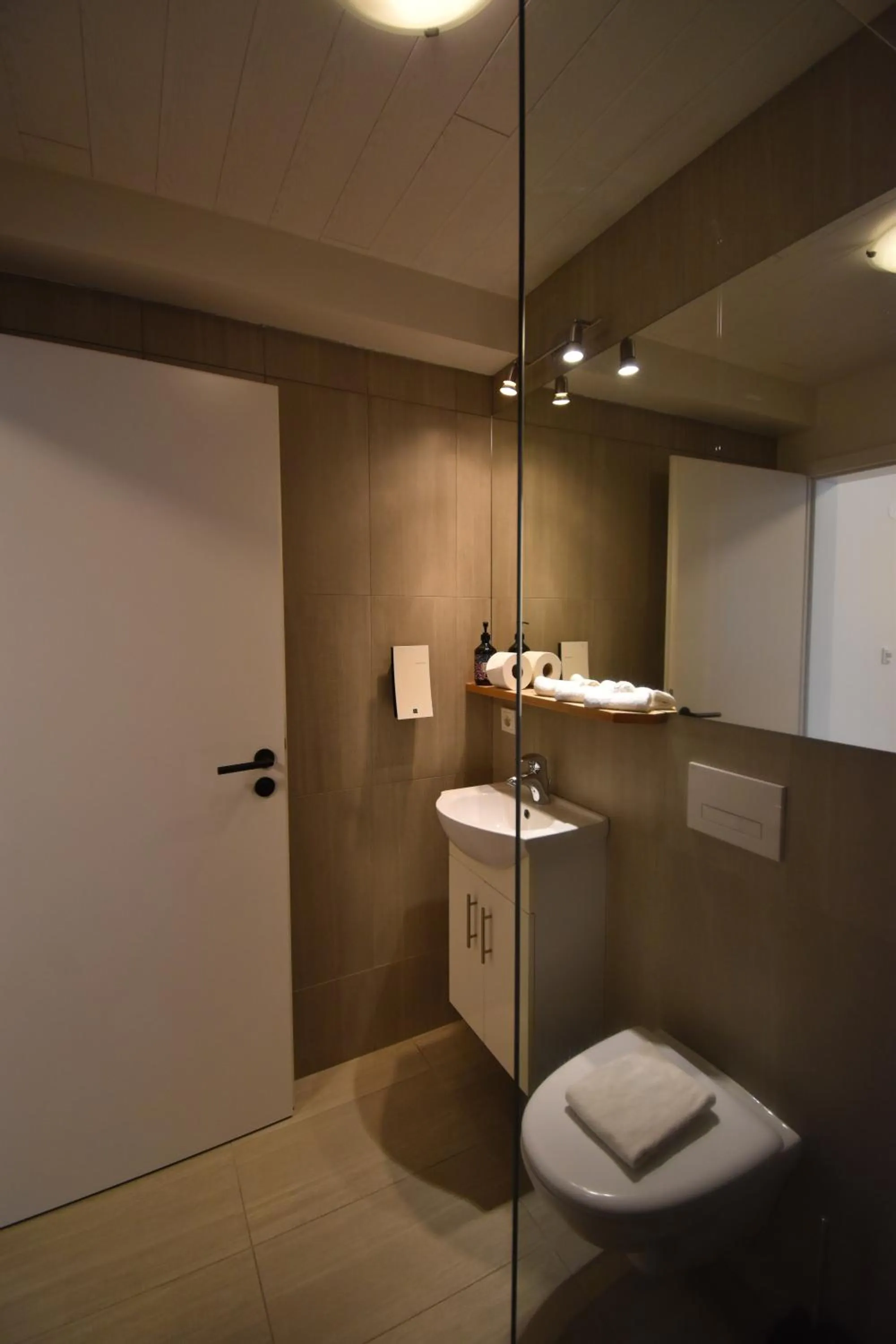 Shower in Glacier World - Hoffell Guesthouse