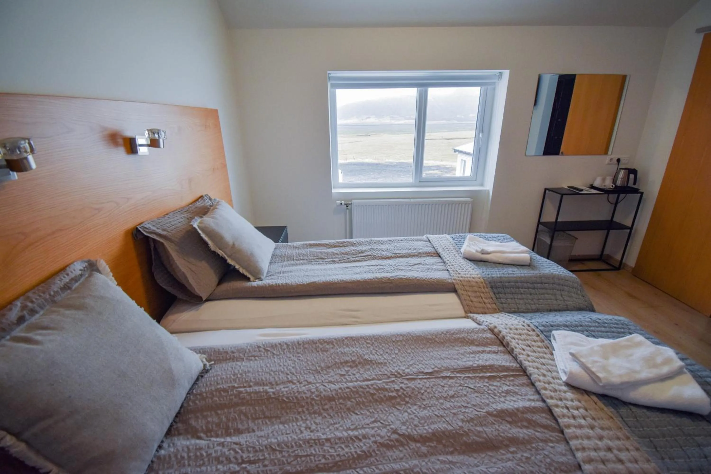 Bedroom, Bed in Glacier World - Hoffell Guesthouse