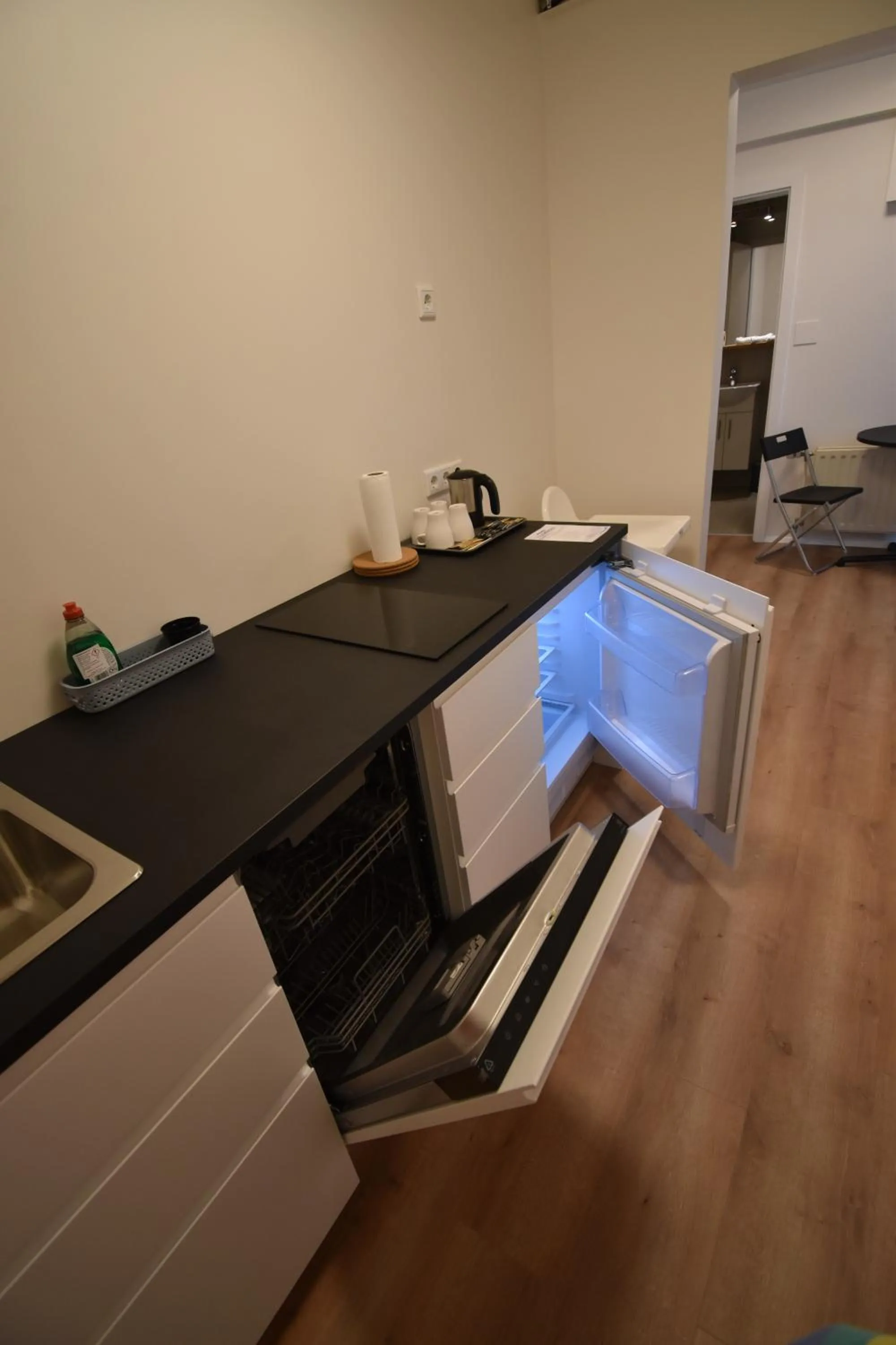 Kitchen or kitchenette in Glacier World - Hoffell Guesthouse