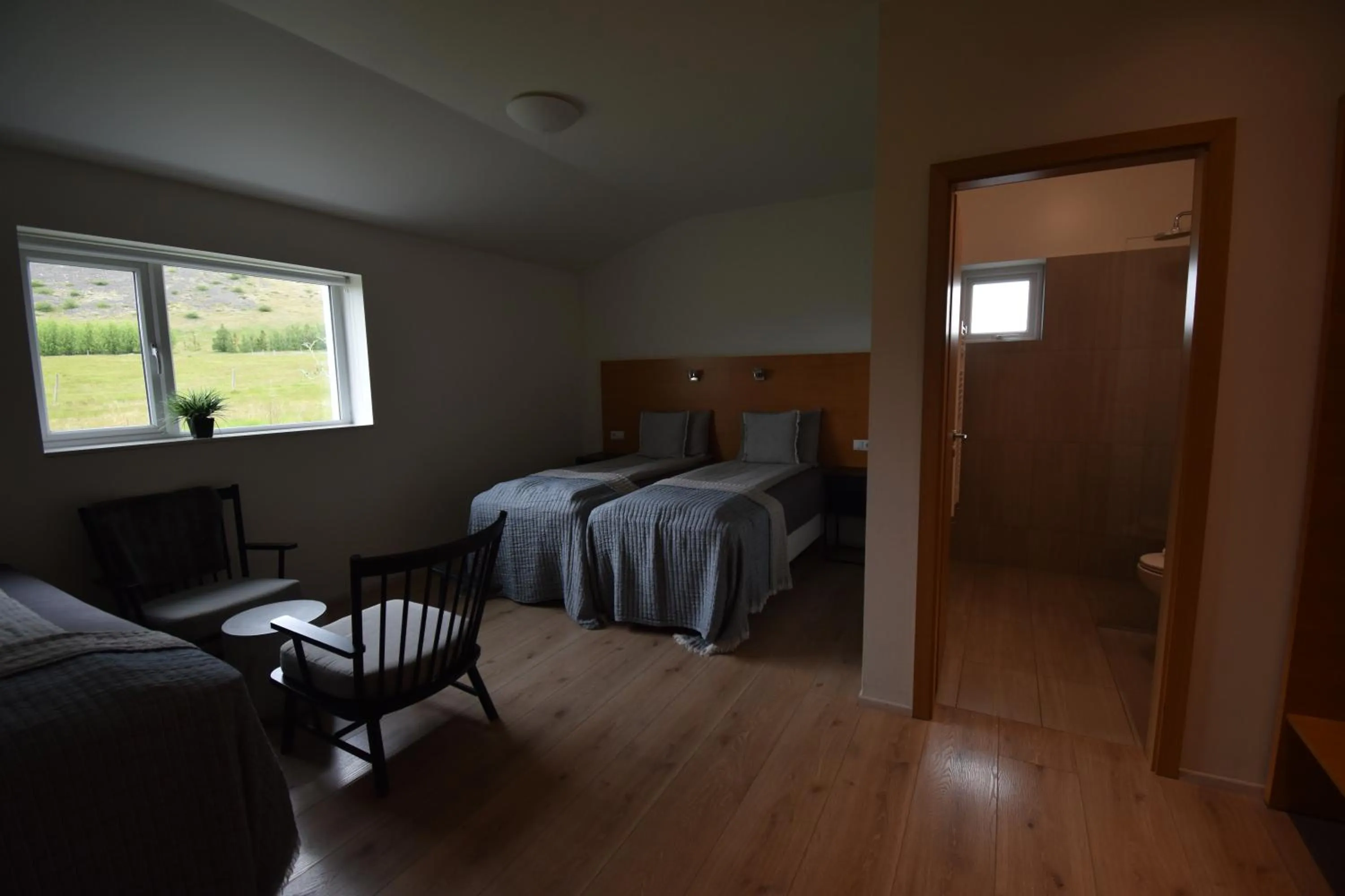 Bed in Glacier World - Hoffell Guesthouse