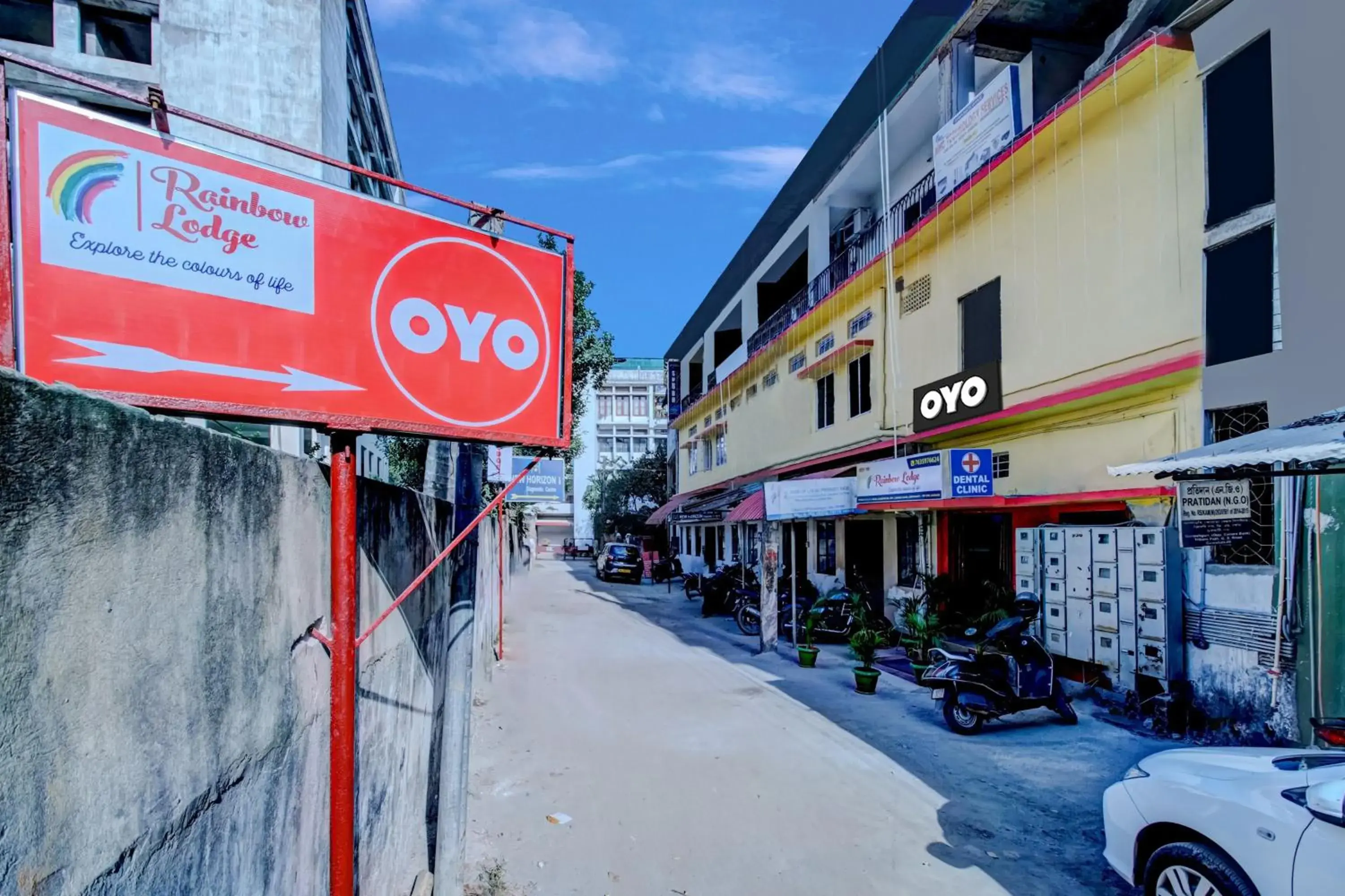 Facade/entrance in SPOT ON Rainbow Lodge Facade/entrance in SPOT ON Rainbow Lodge