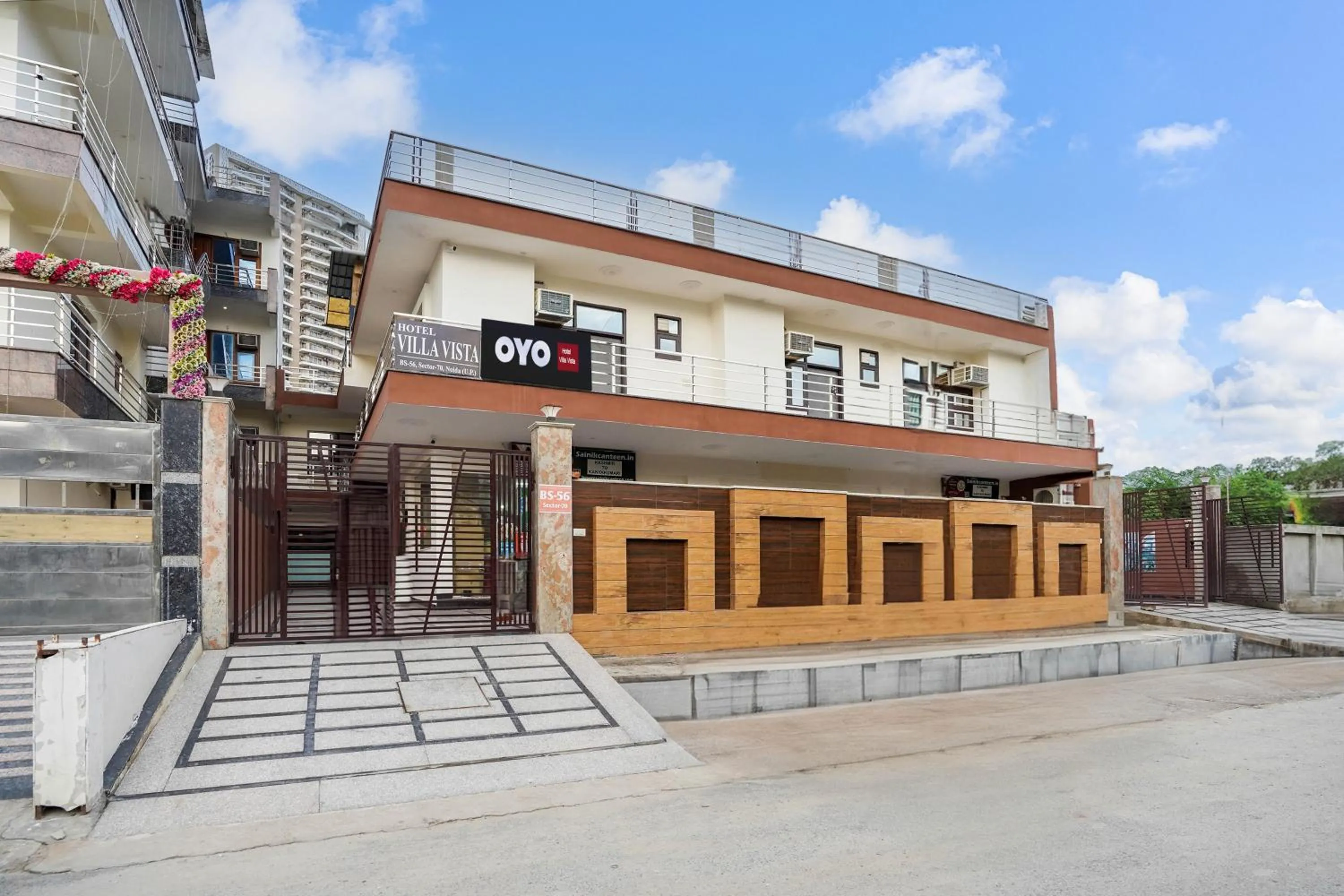 Facade/entrance in Collection O Hotel Villa Vista