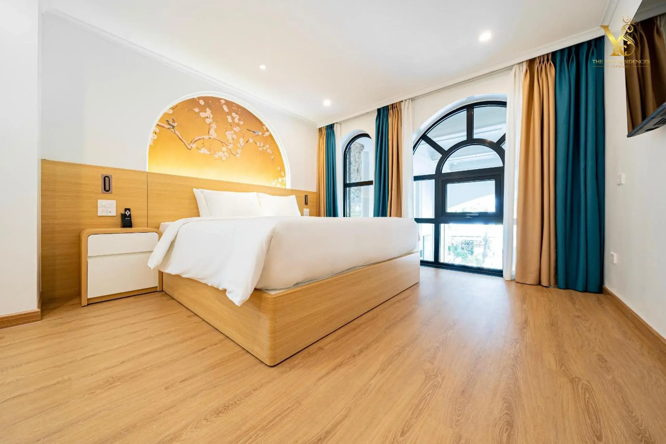 Bed in The Yen Residences Danang Bed in The Yen Residences Danang