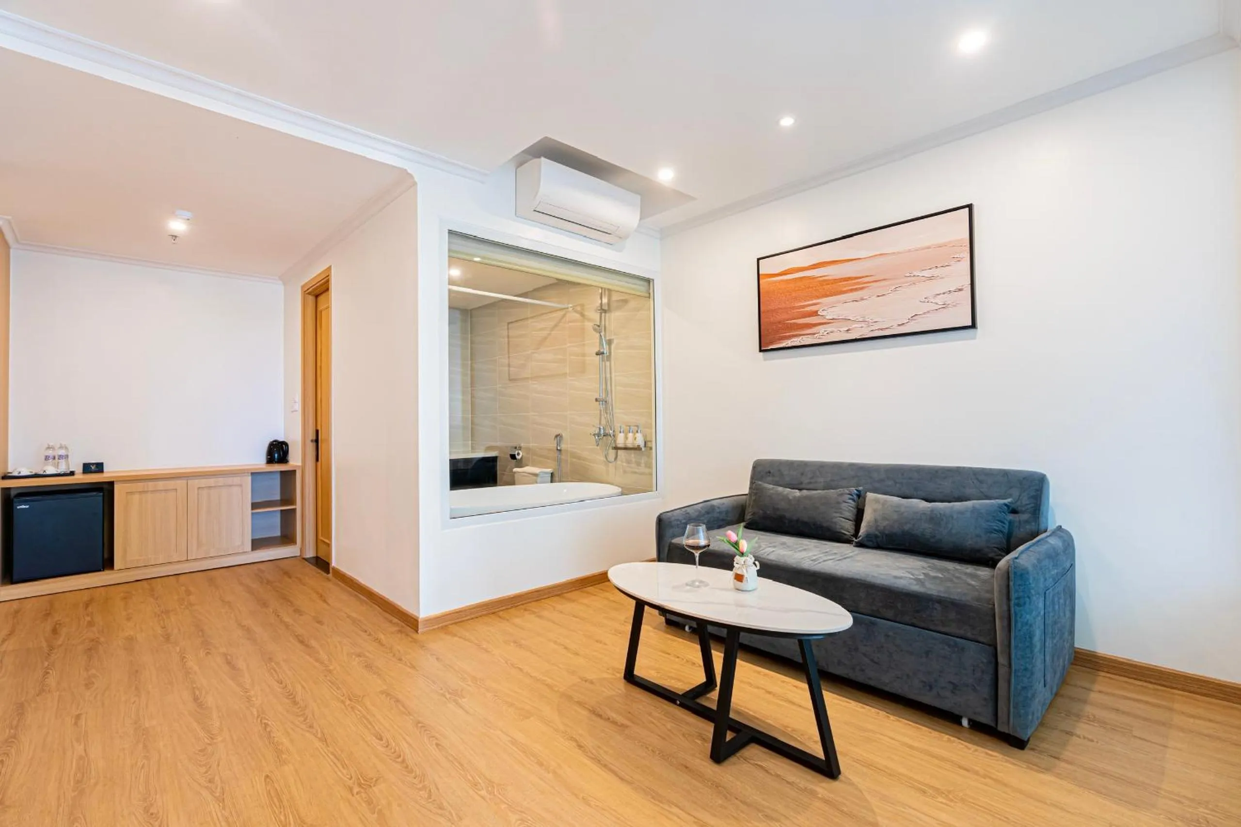 Living room in The Yen Residences Danang