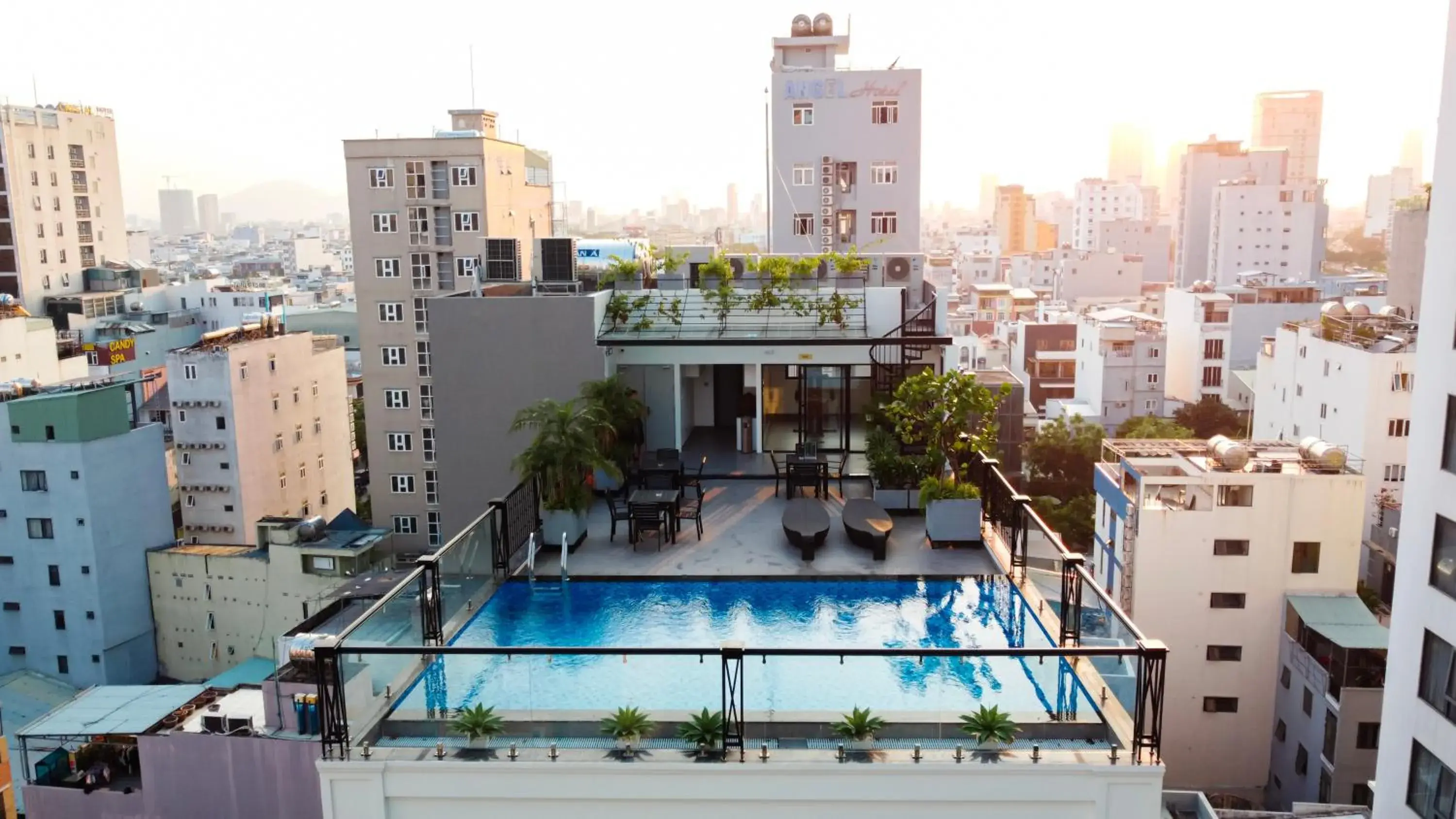 Swimming pool in The Yen Residences Danang Swimming pool in The Yen Residences Danang