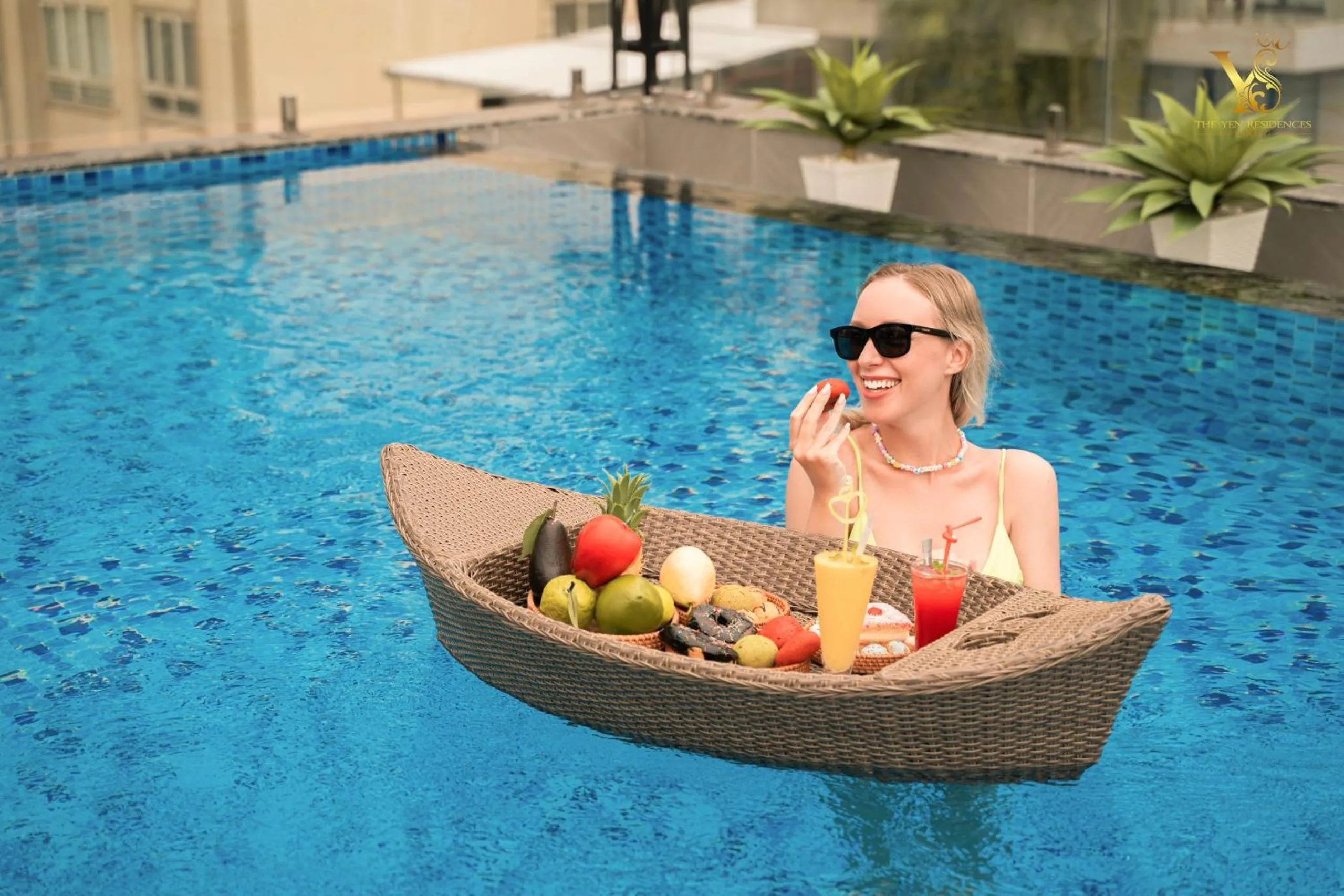 Swimming pool in The Yen Residences Danang