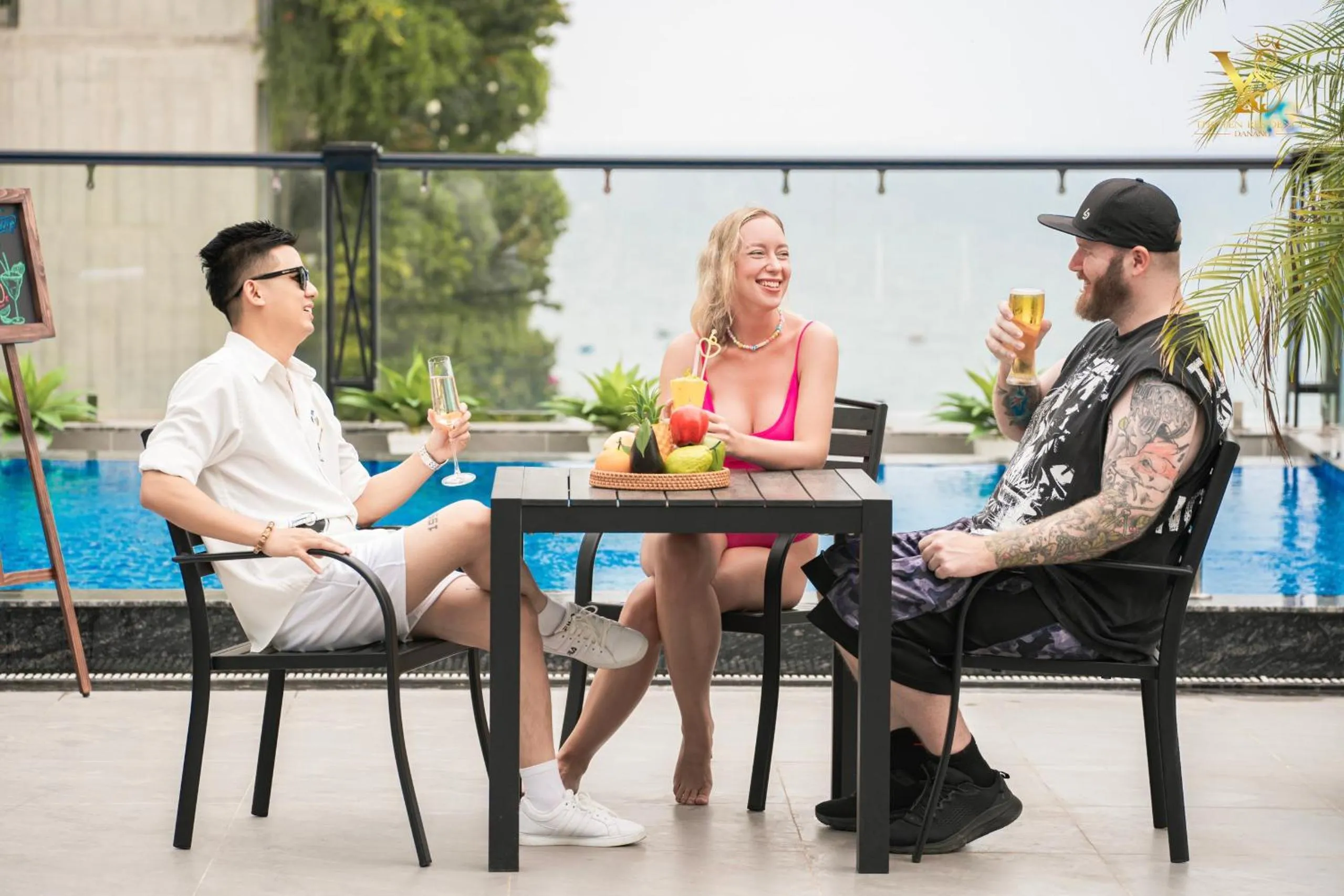 Swimming pool in The Yen Residences Danang
