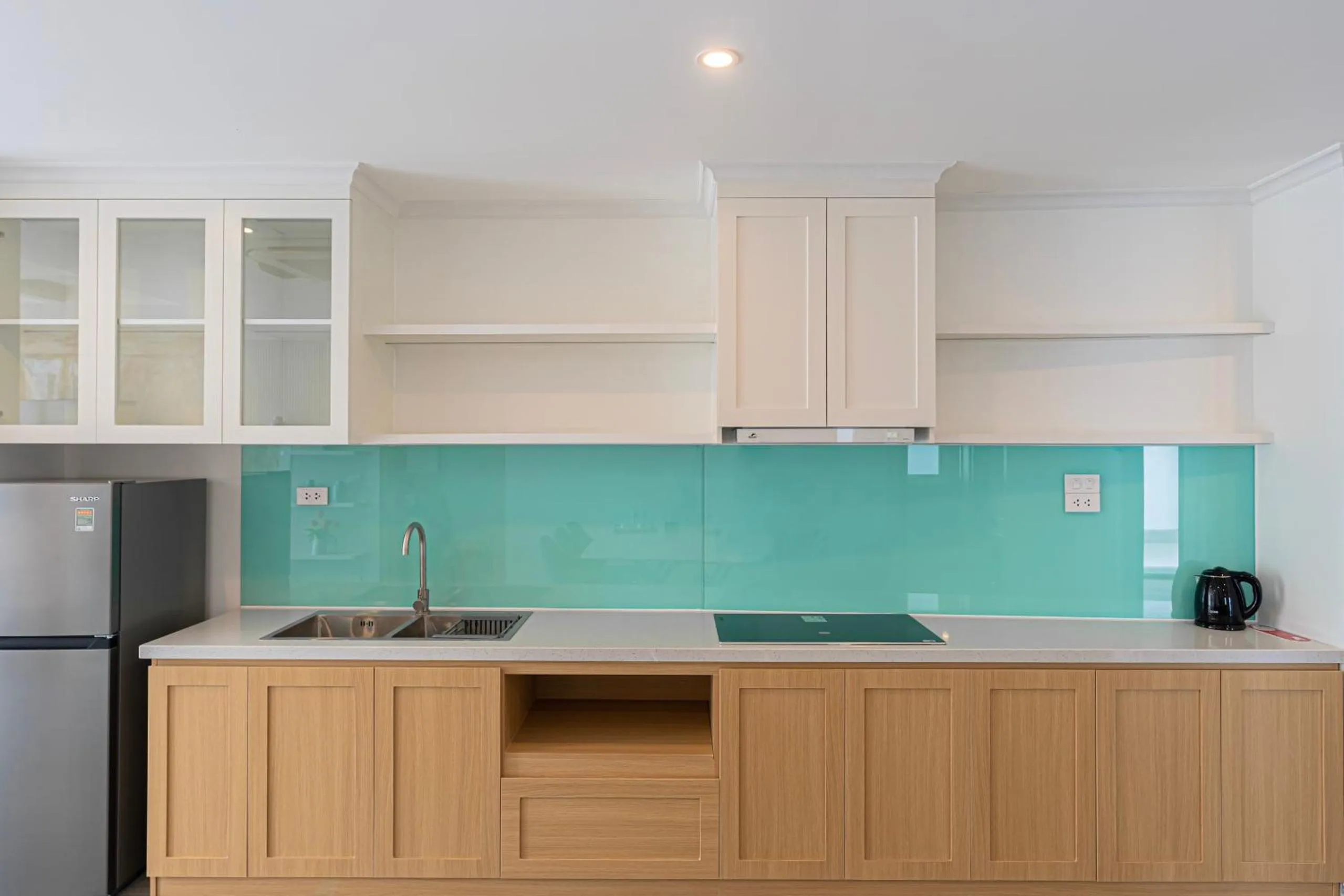 Kitchen or kitchenette in The Yen Residences Danang