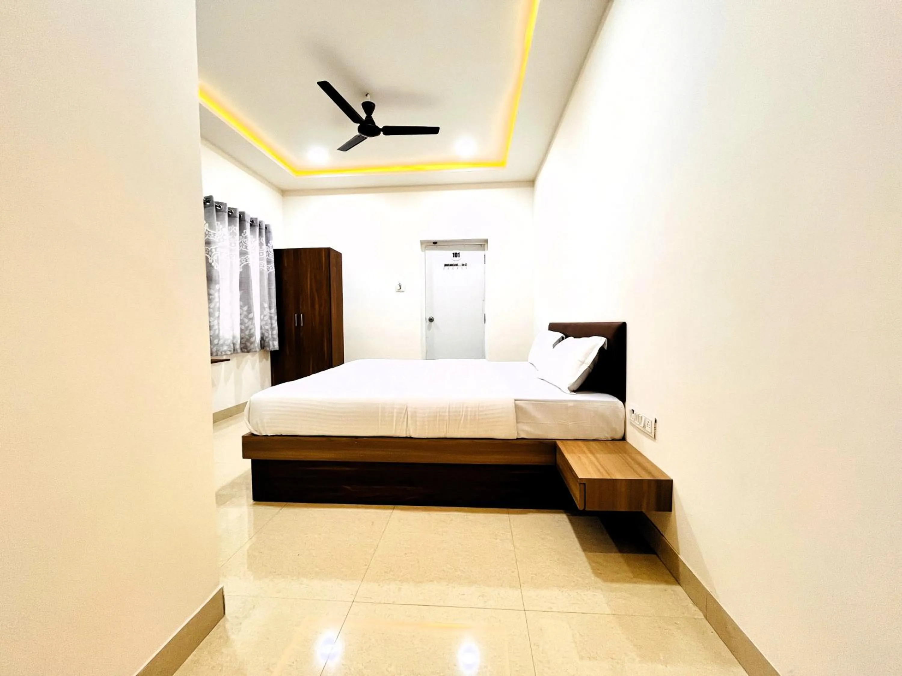 Bed in Hotel Kutch Palace