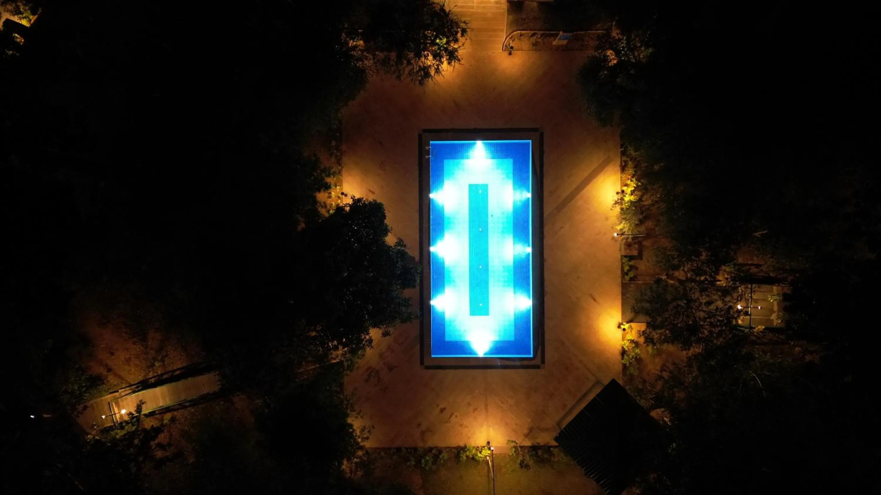 Pool view in Tathastu Bandhavgarh