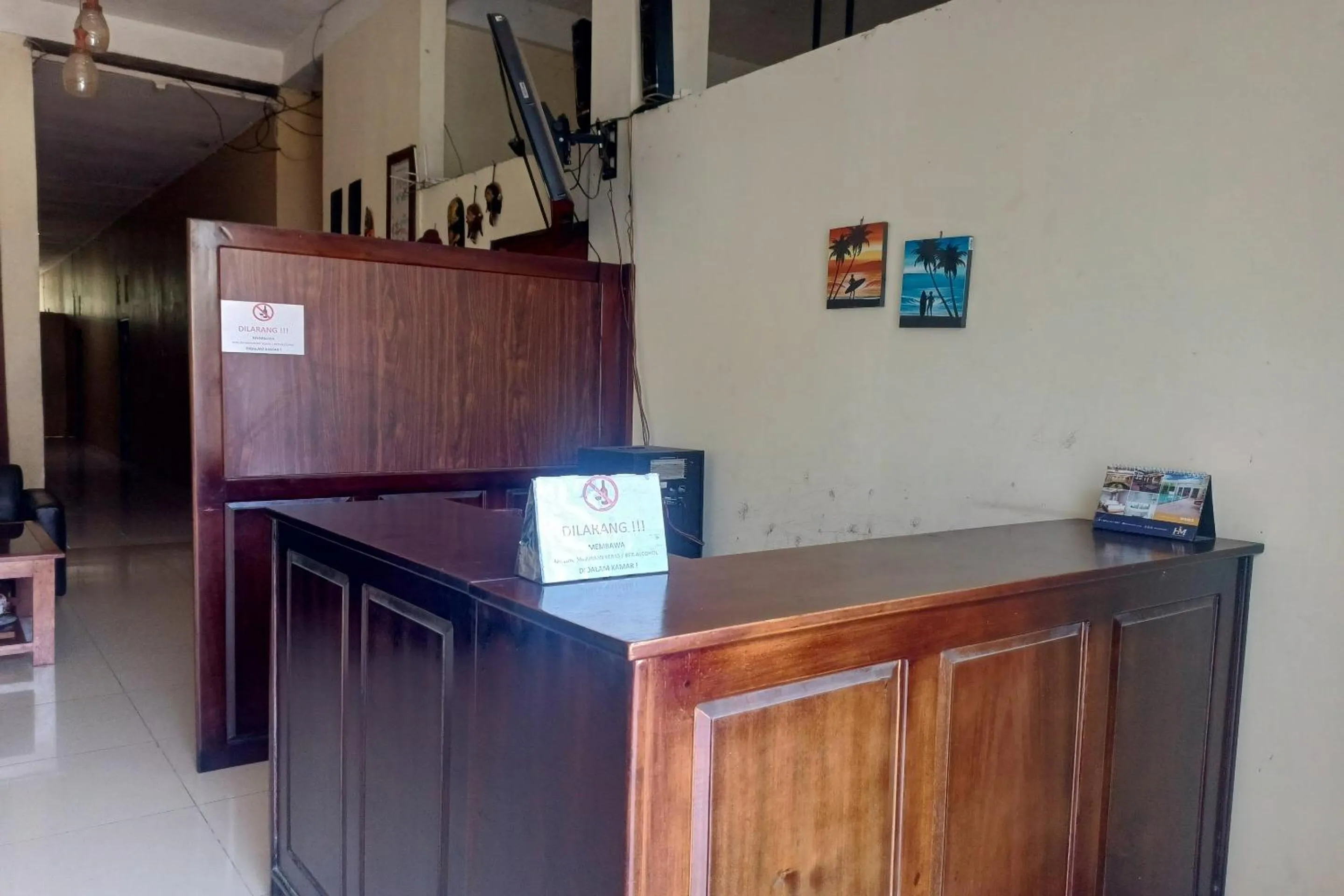 Lobby or reception in OYO 93774 Khaira Kos Dan PenginapanNearYani Heahlerr