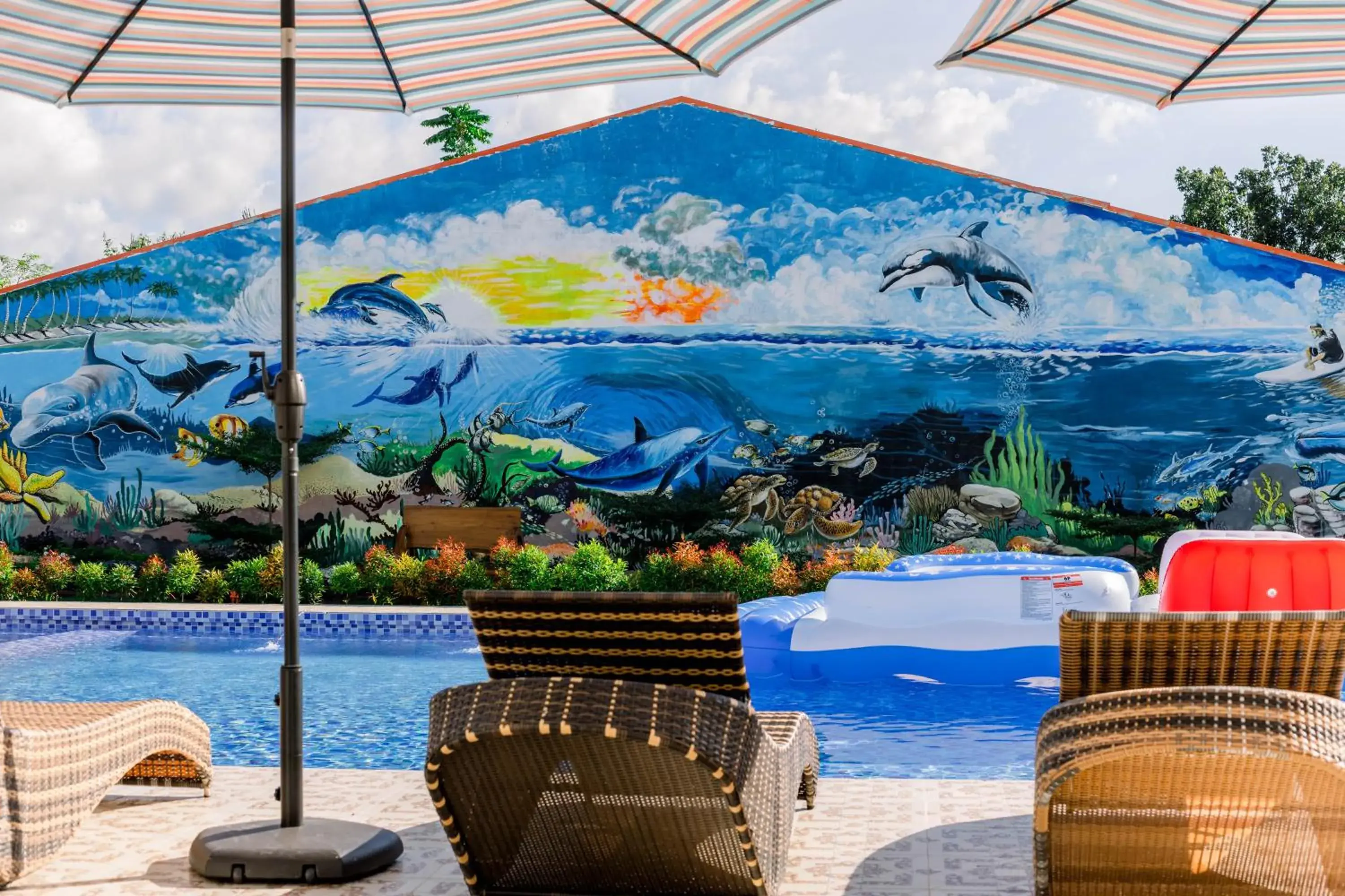 Patio in Sonrisa Resort De Playa by Hiverooms Patio in Sonrisa Resort De Playa by Hiverooms