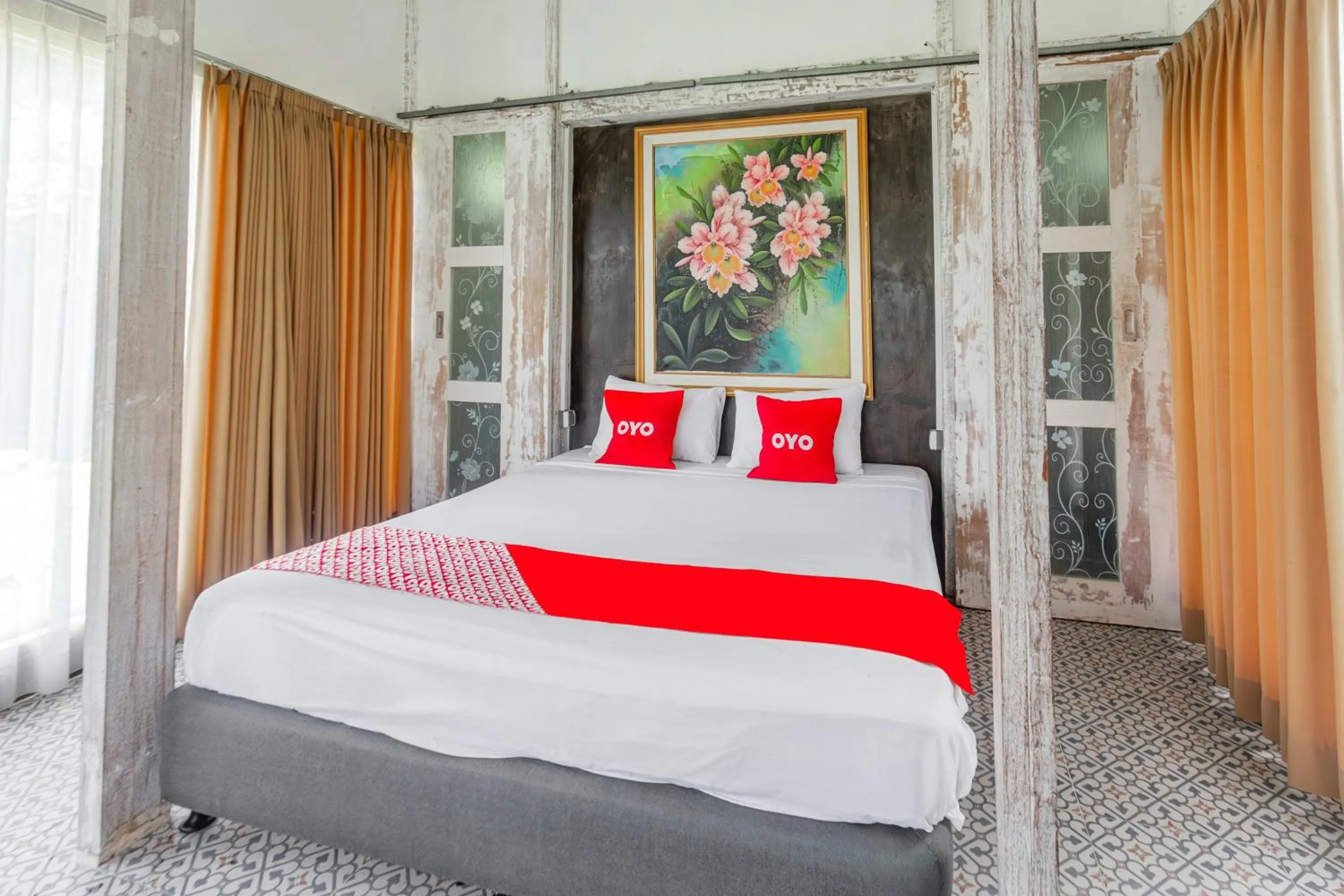 Bedroom, Bed in Hotel O Tungku Klui Hotel