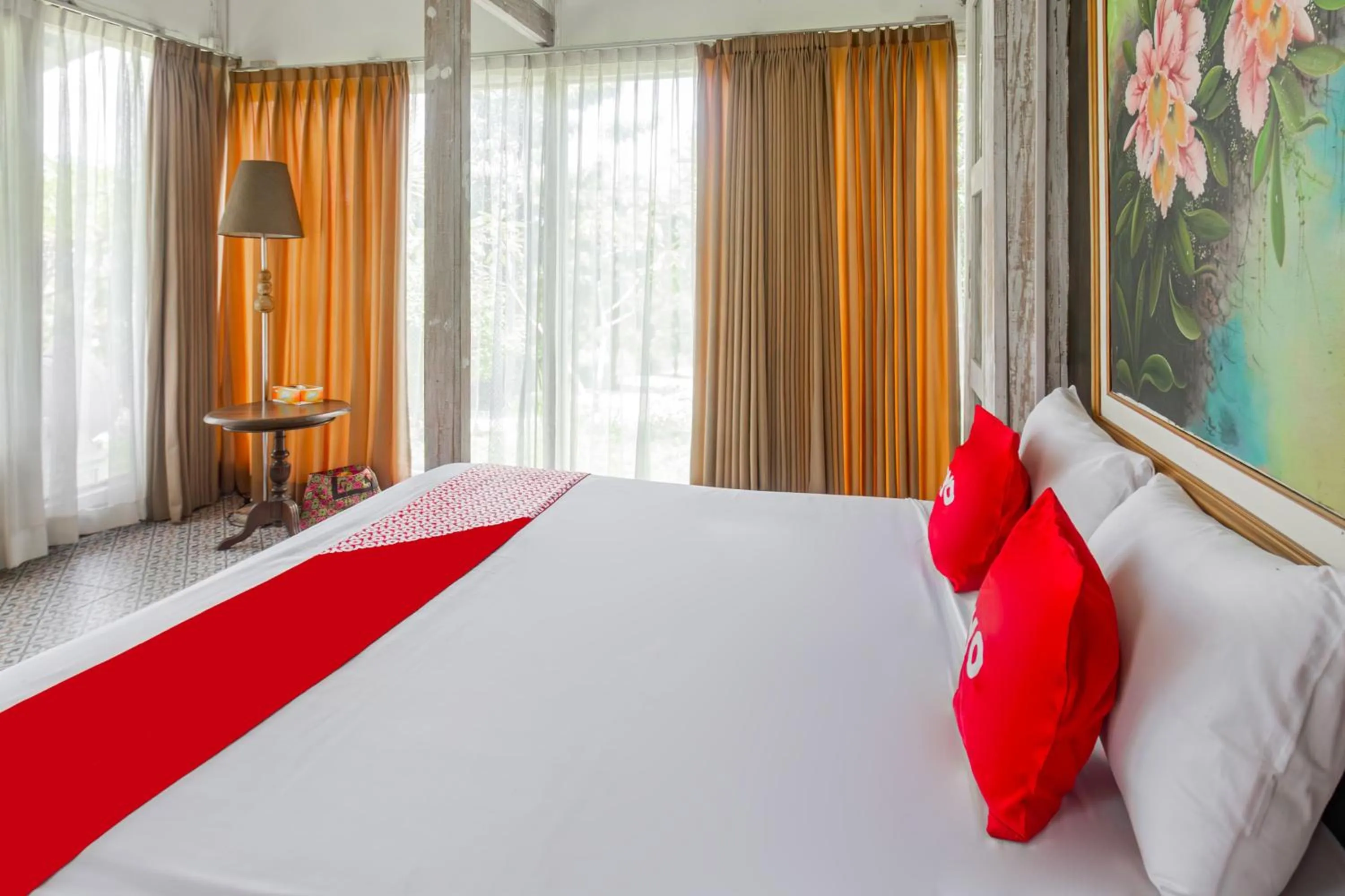 Bedroom, Bed in Hotel O Tungku Klui Hotel