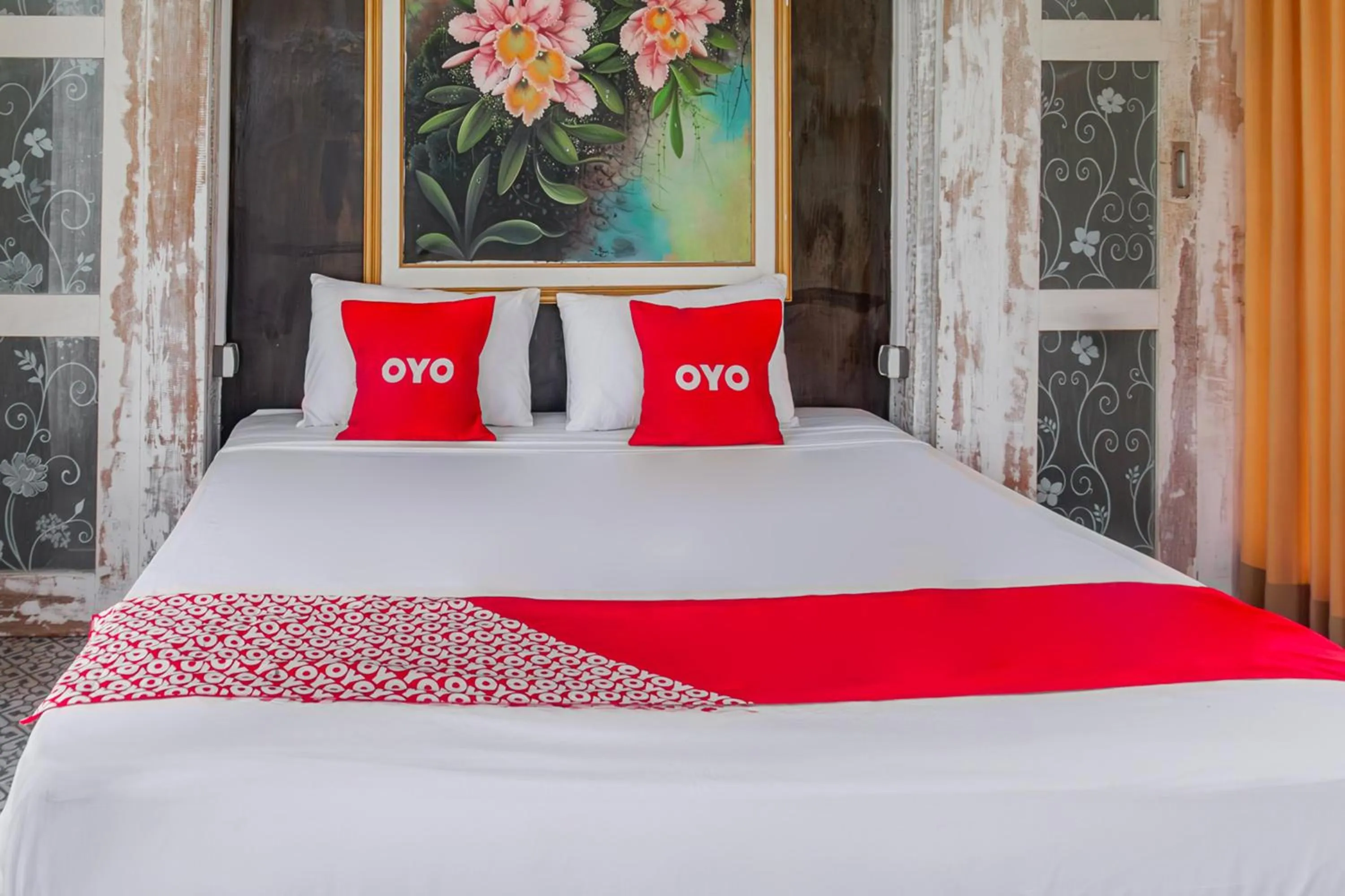 Bedroom, Bed in Hotel O Tungku Klui Hotel