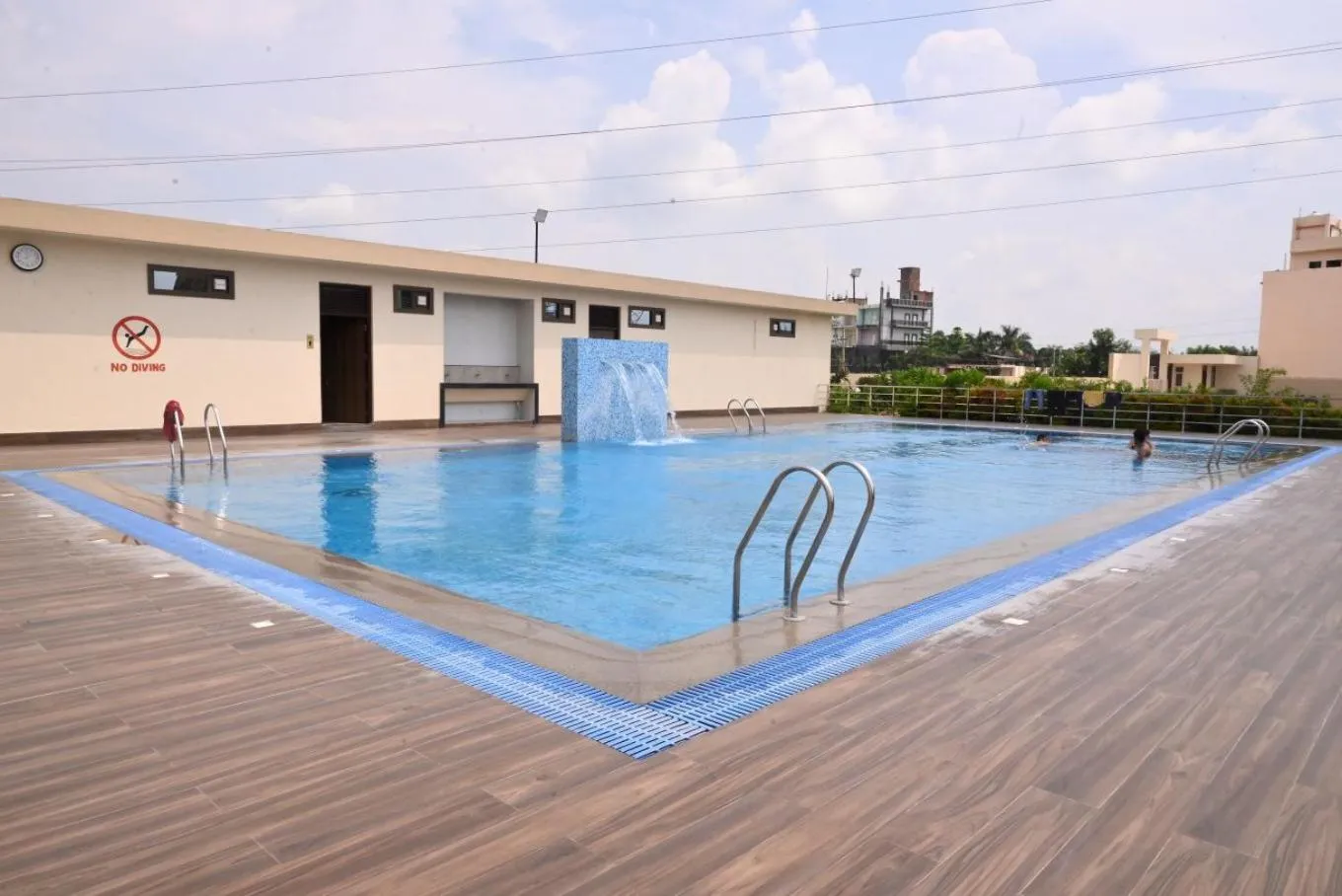 Swimming pool in DIVINE HOTEL AND RESORTS