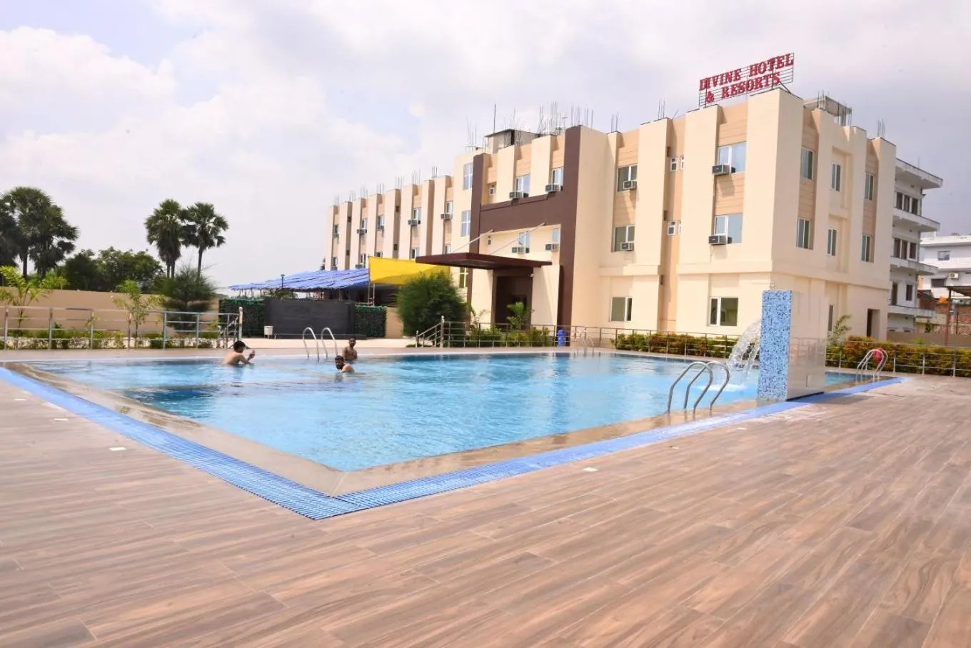 Swimming pool in DIVINE HOTEL AND RESORTS