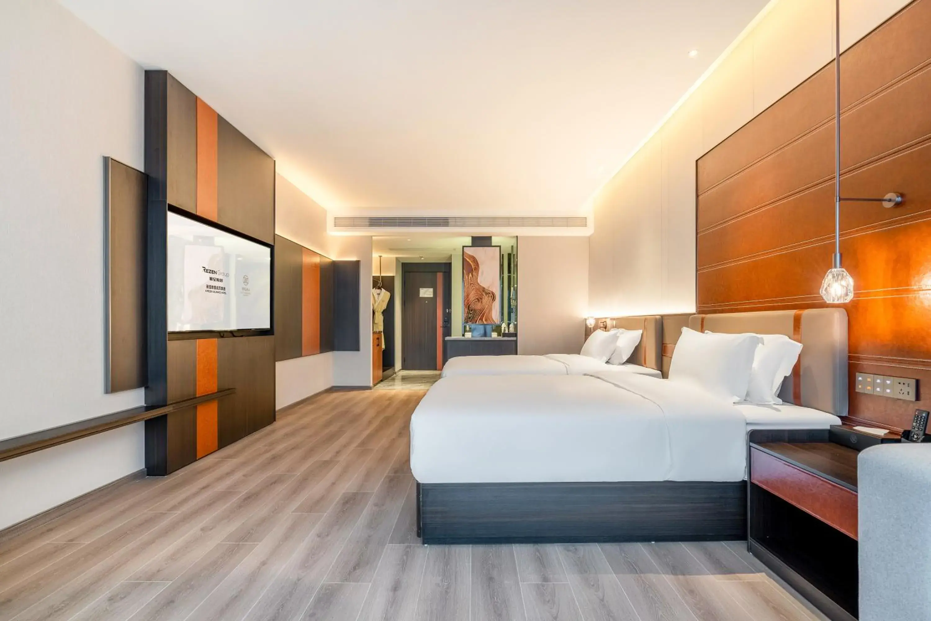 Superior Twin Room in The Puyan Hotel Hangzhou Jiubao Superior Twin Room in The Puyan Hotel Hangzhou Jiubao