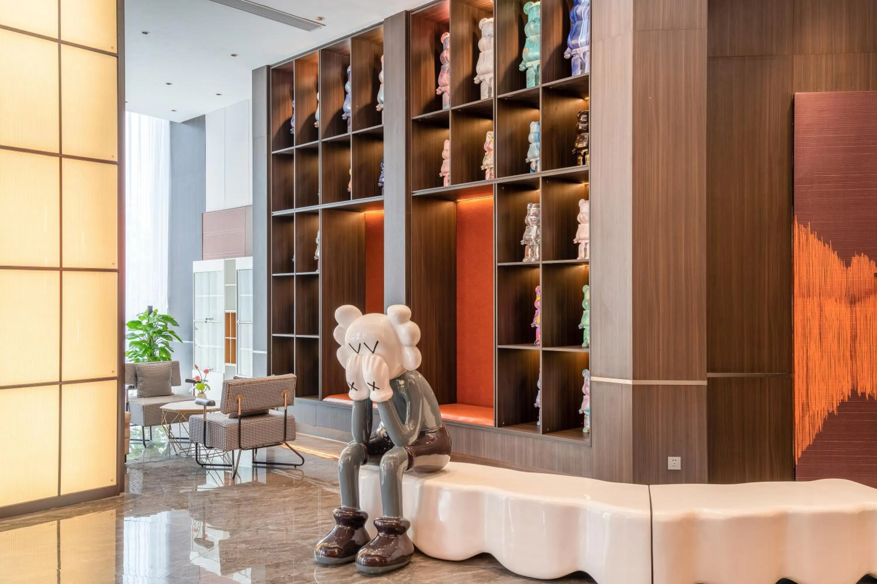 Lobby or reception in The Puyan Hotel Hangzhou Jiubao