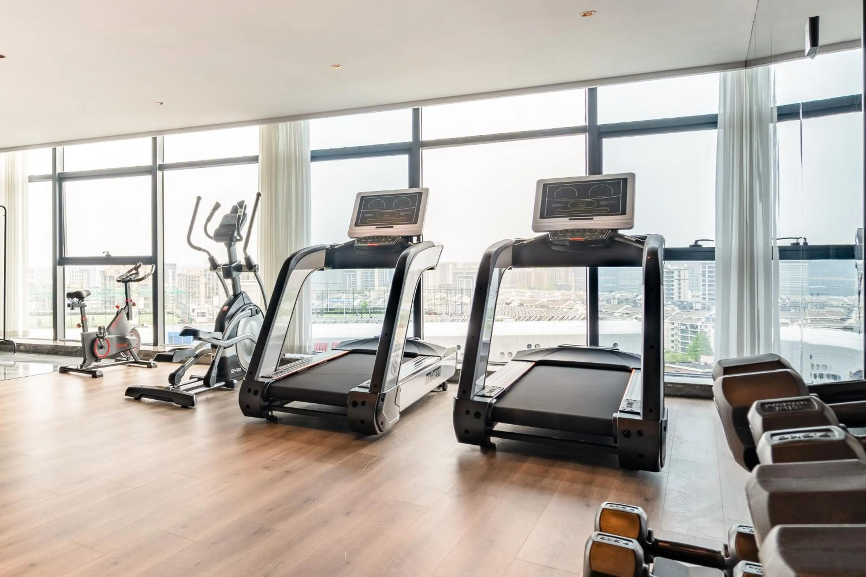 Fitness centre/facilities in The Puyan Hotel Hangzhou Jiubao