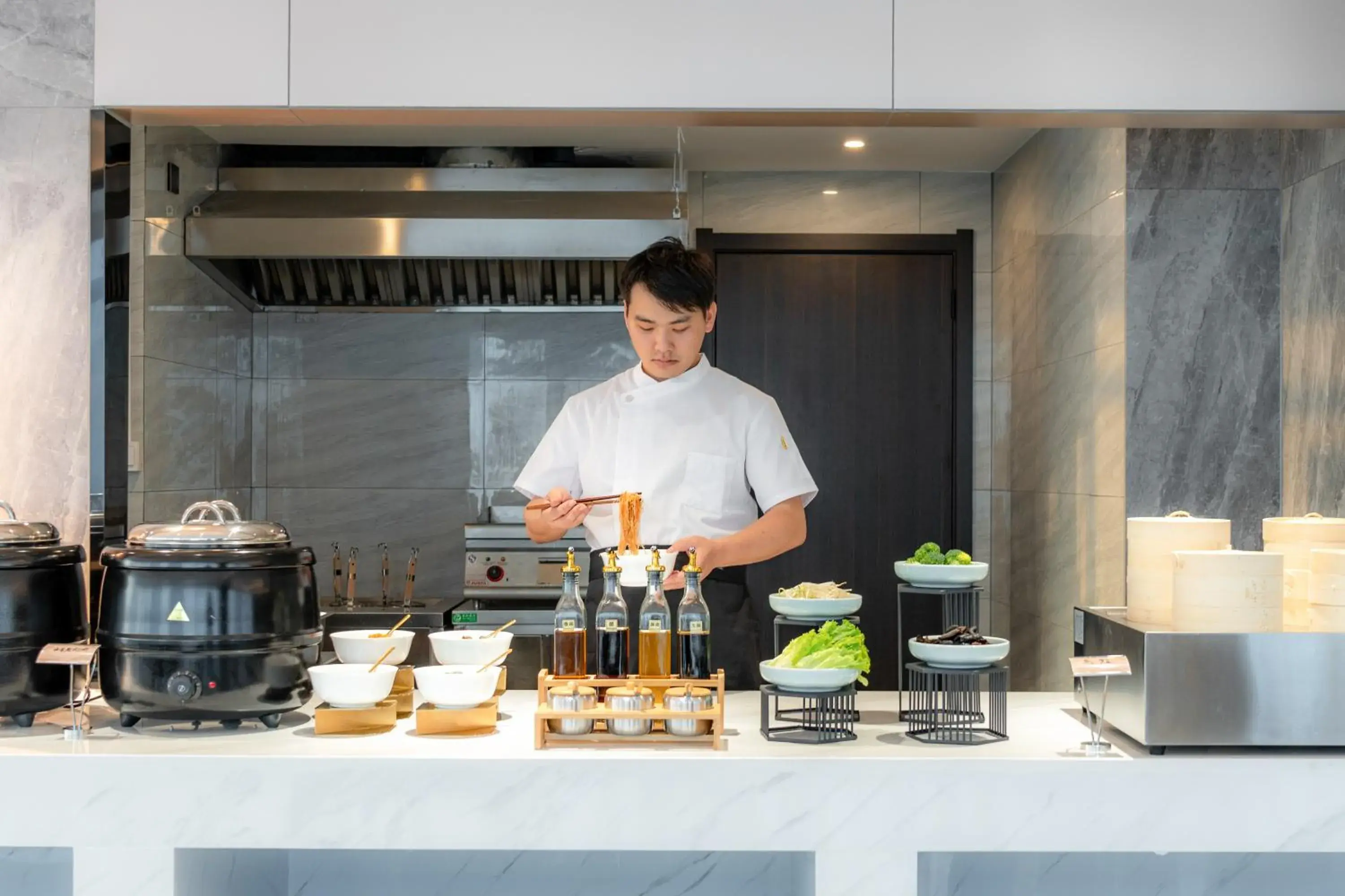 Breakfast in The Puyan Hotel Hangzhou Jiubao Breakfast in The Puyan Hotel Hangzhou Jiubao