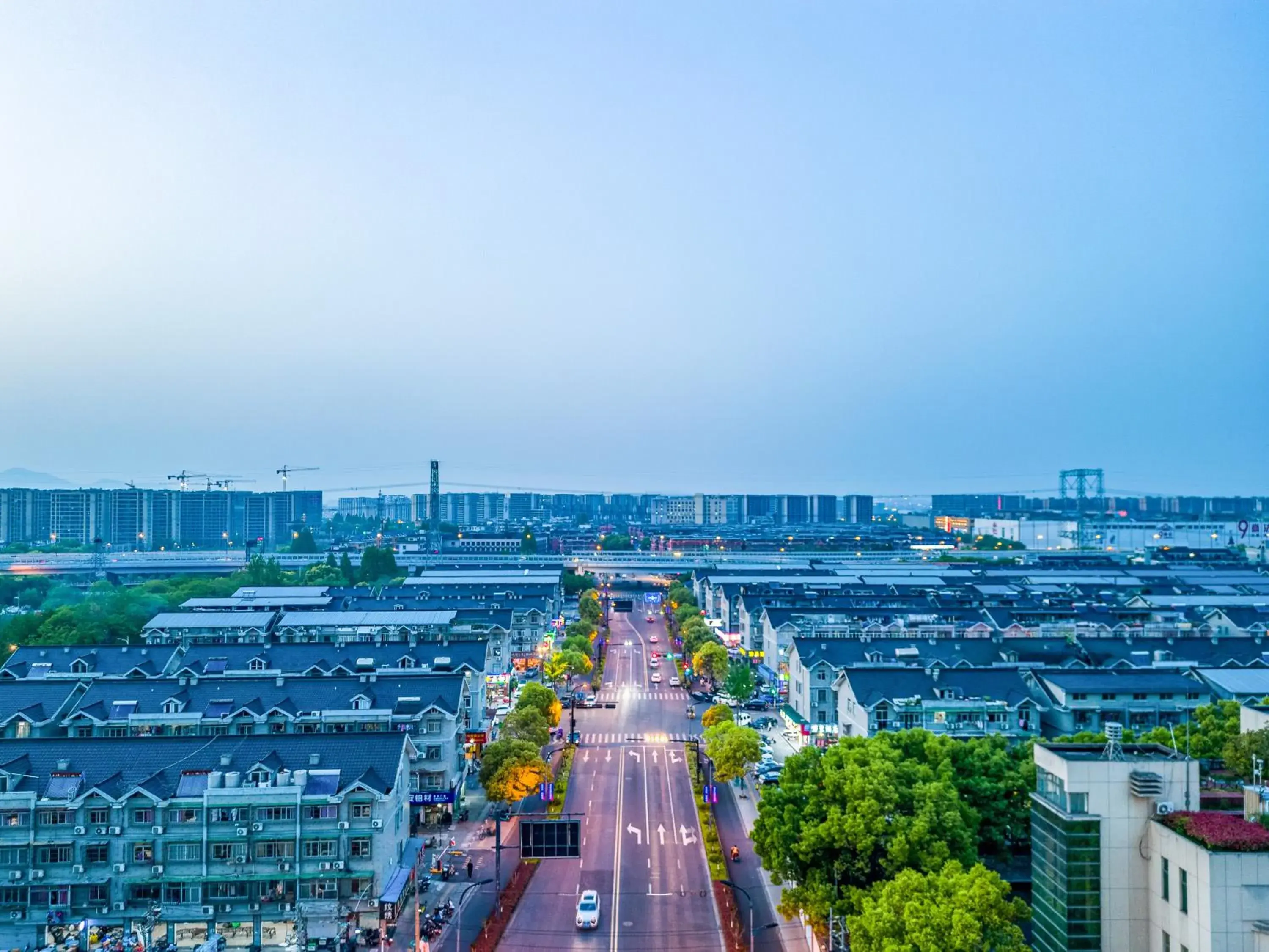 Bird's eye view in The Puyan Hotel Hangzhou Jiubao Bird's eye view in The Puyan Hotel Hangzhou Jiubao