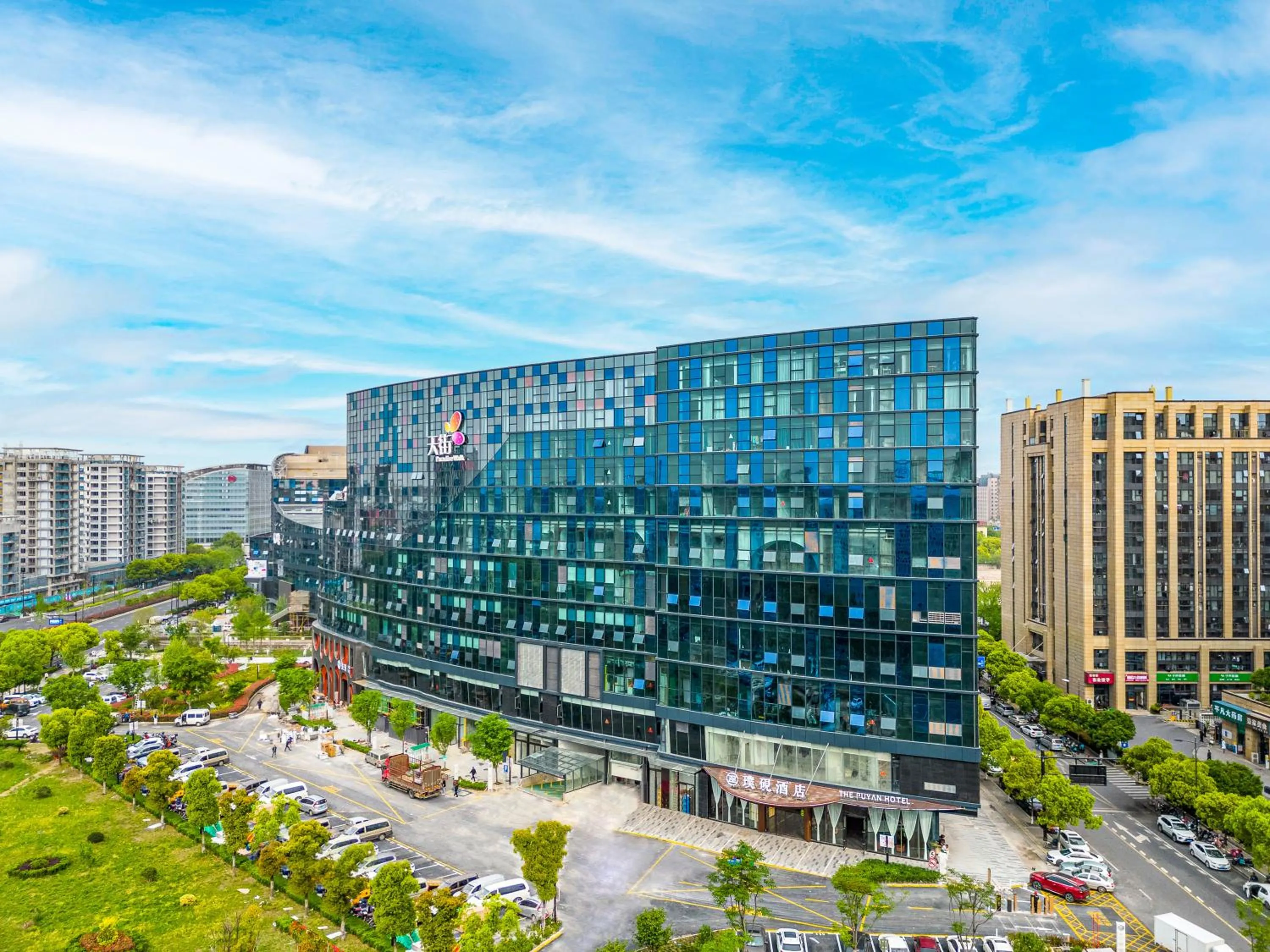 Bird's eye view in The Puyan Hotel Hangzhou Jiubao