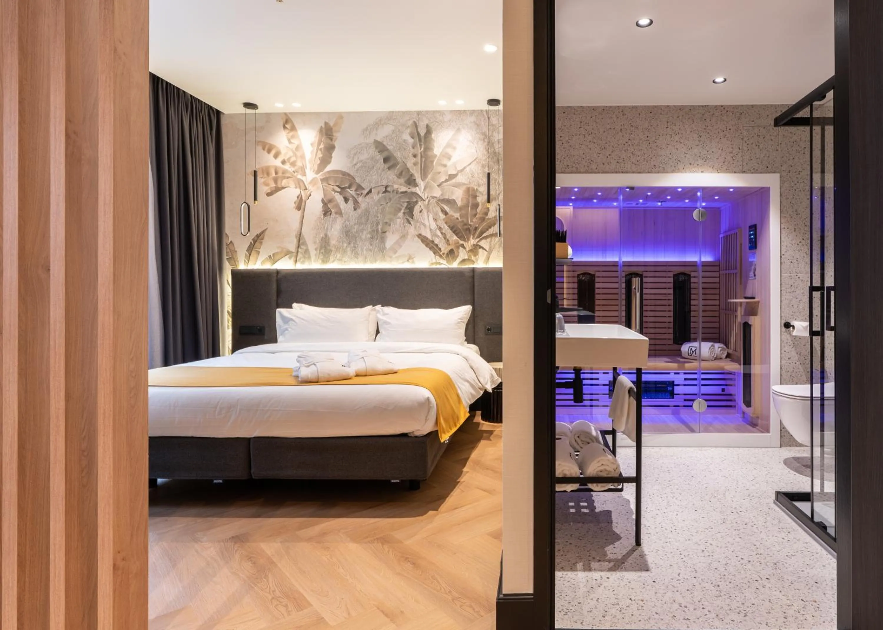 Bed in MyHotel Meppel