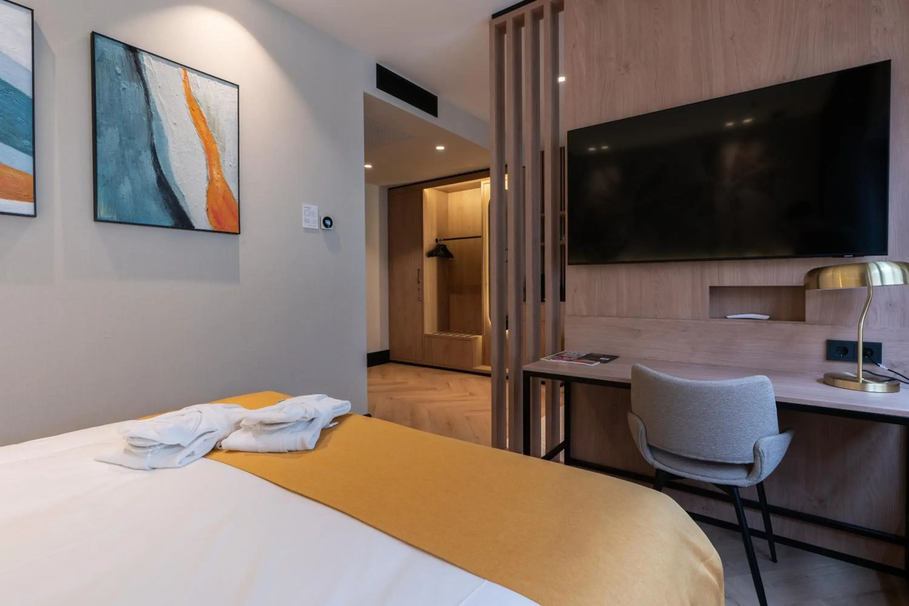 Bed in MyHotel Meppel Bed in MyHotel Meppel