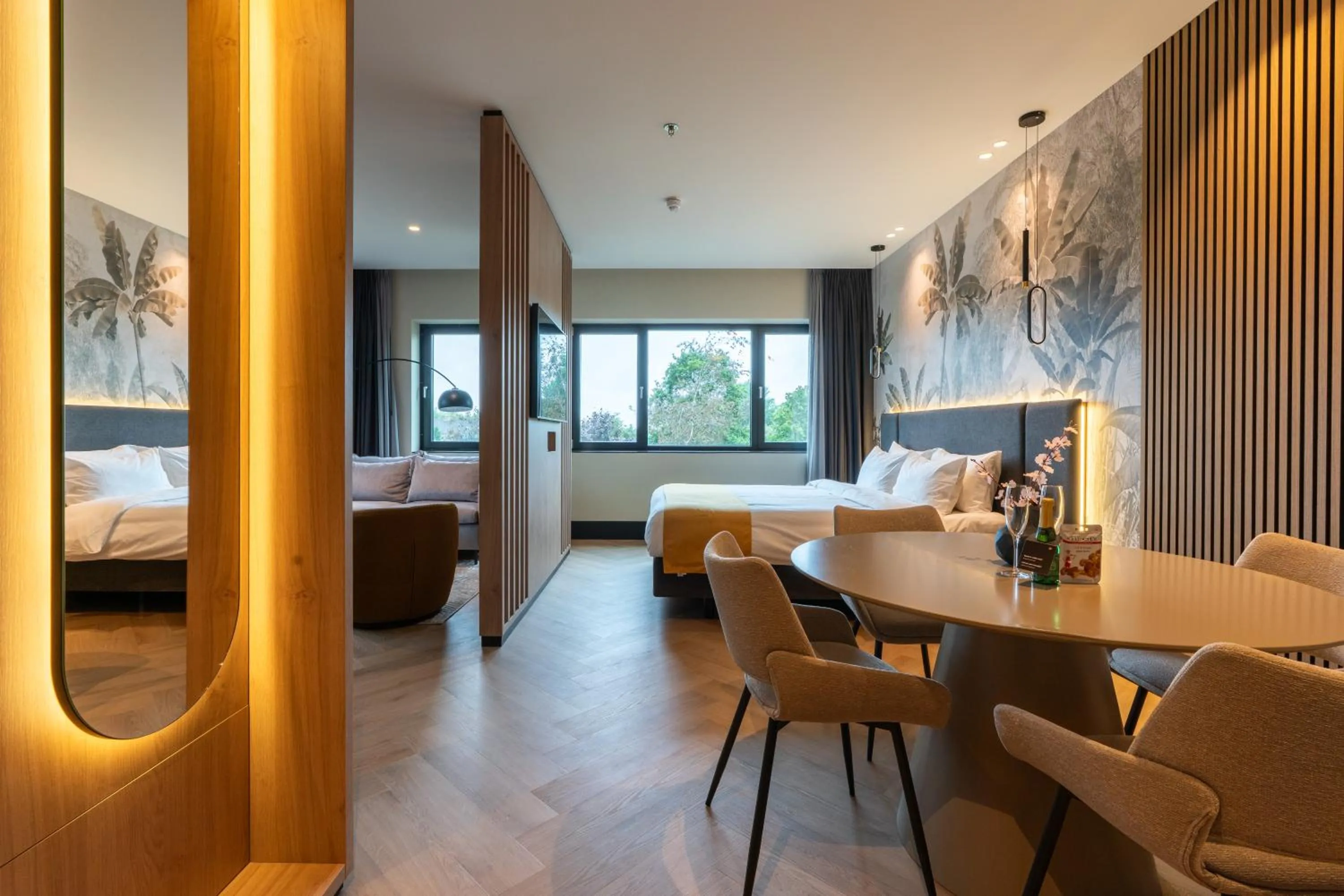 Bed in MyHotel Meppel