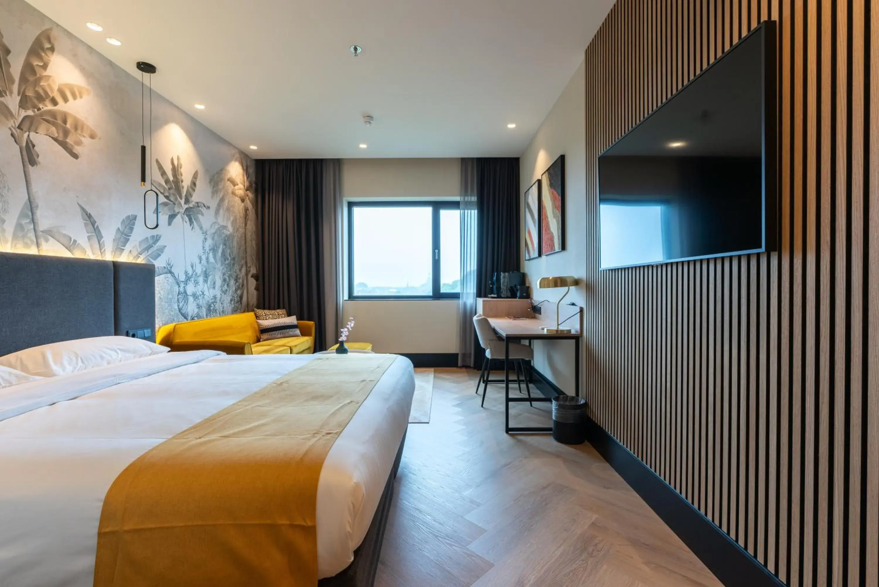 Bed in MyHotel Meppel Bed in MyHotel Meppel