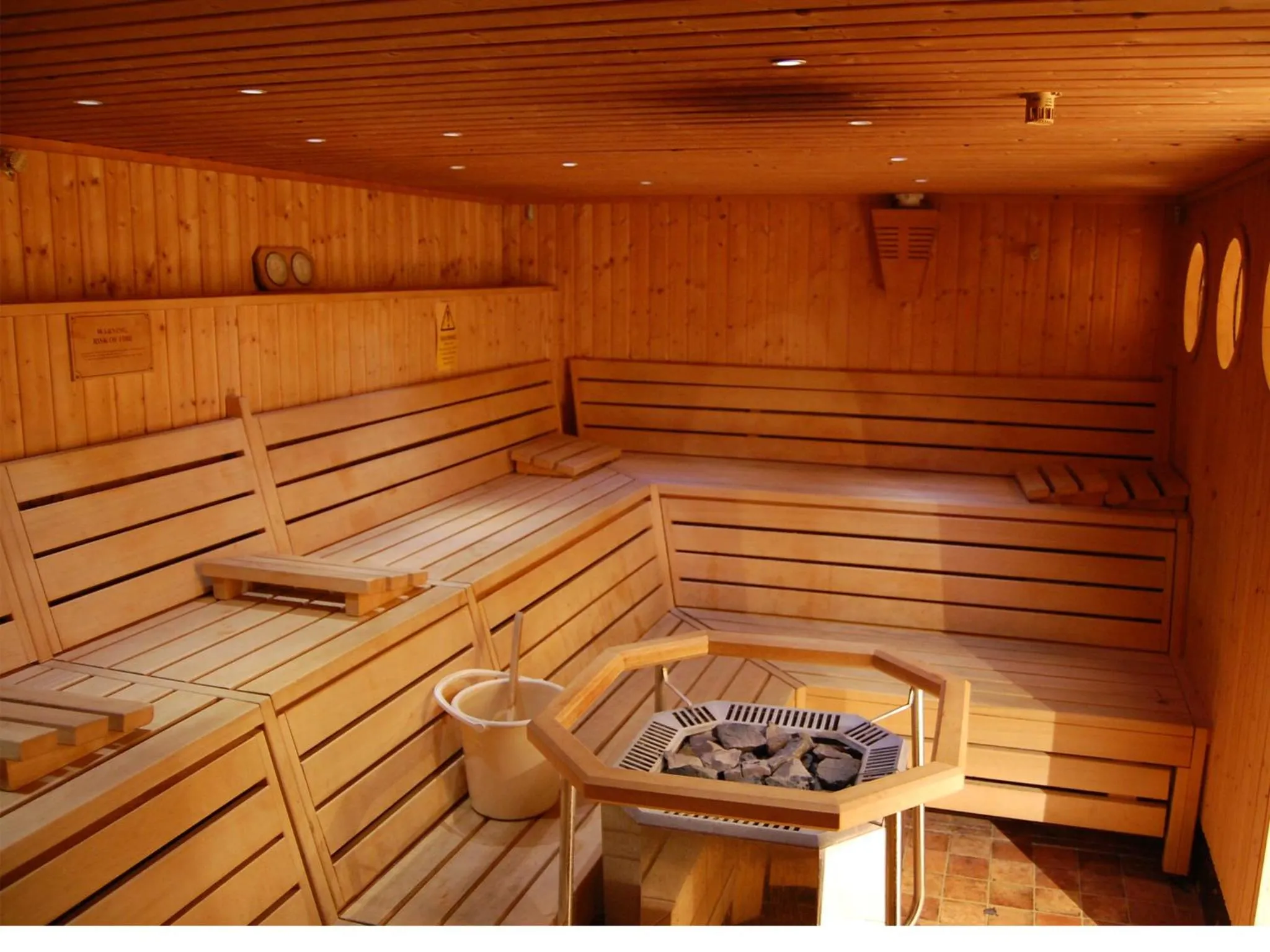Sauna in Penthouse Apartments