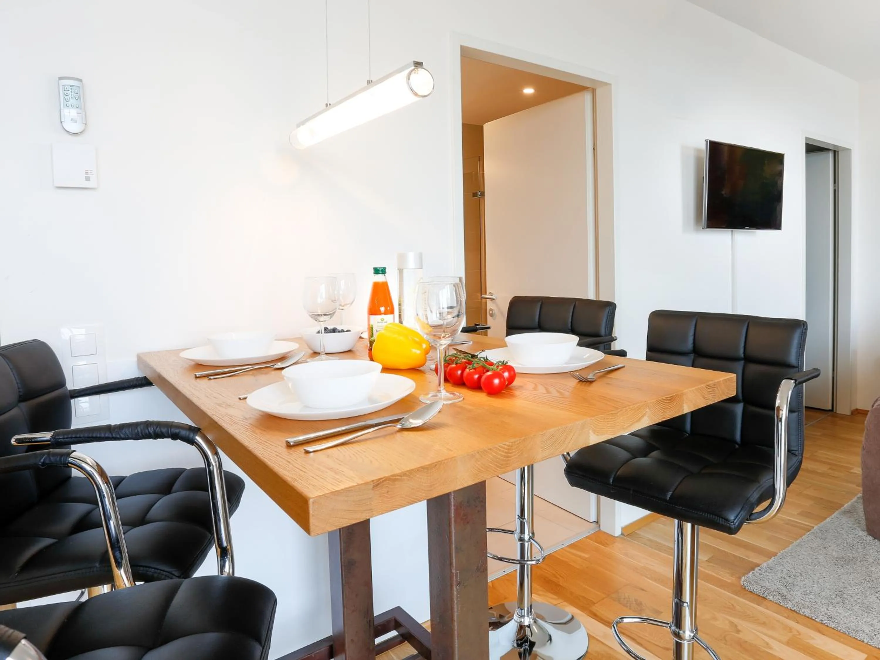 Dining area in Penthouse Apartments