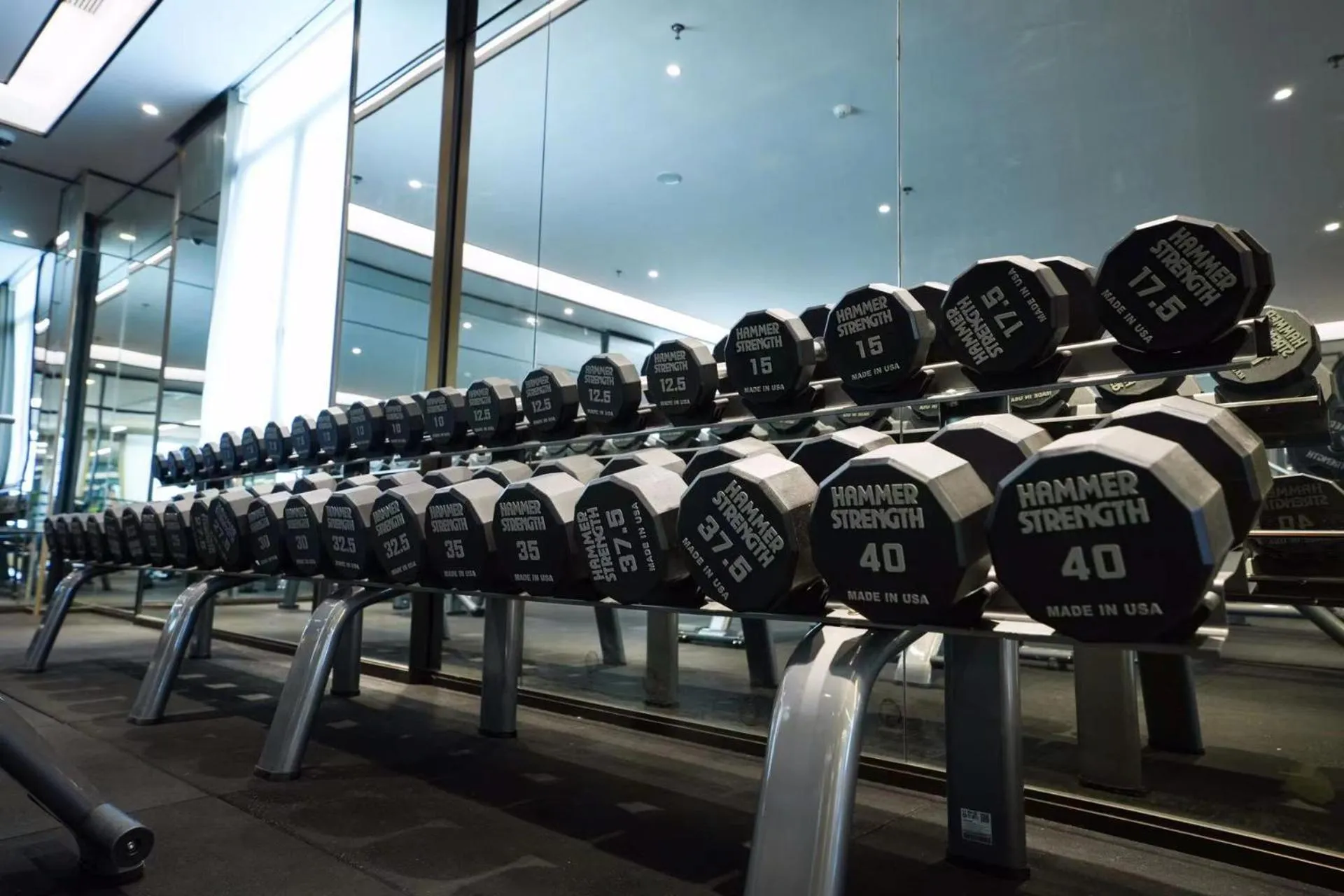 Fitness centre/facilities in Mövenpick by Accor Binjiang Nanjing