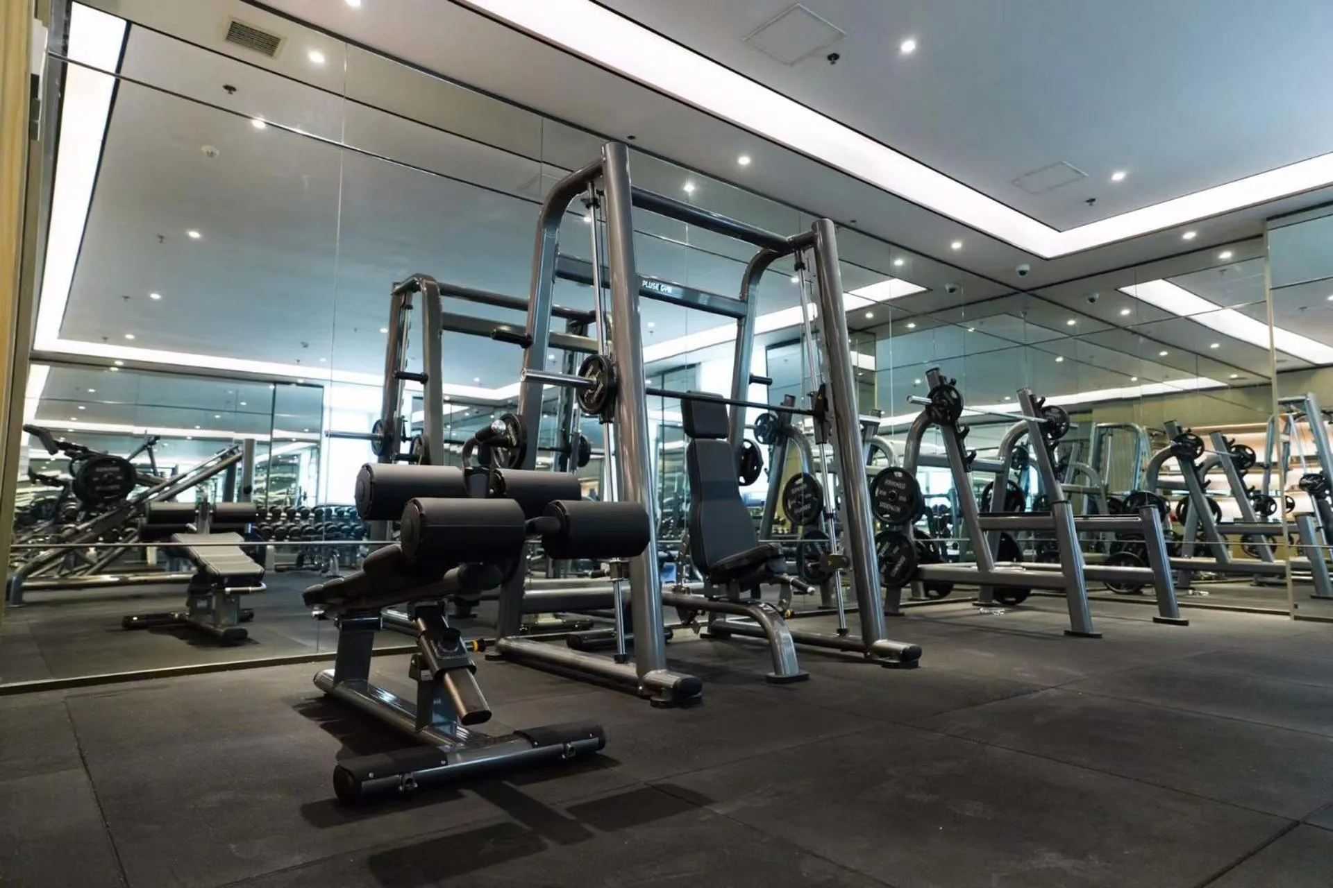 Fitness centre/facilities in Mövenpick by Accor Binjiang Nanjing