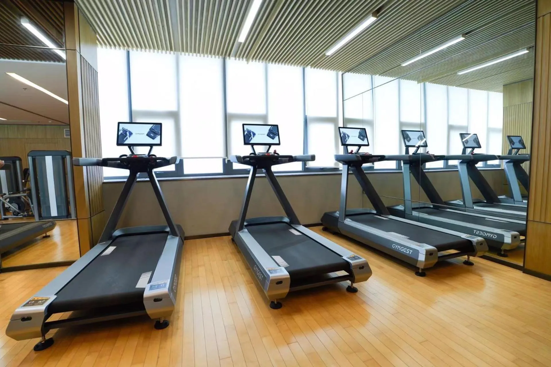 Fitness centre/facilities in Mövenpick by Accor Binjiang Nanjing