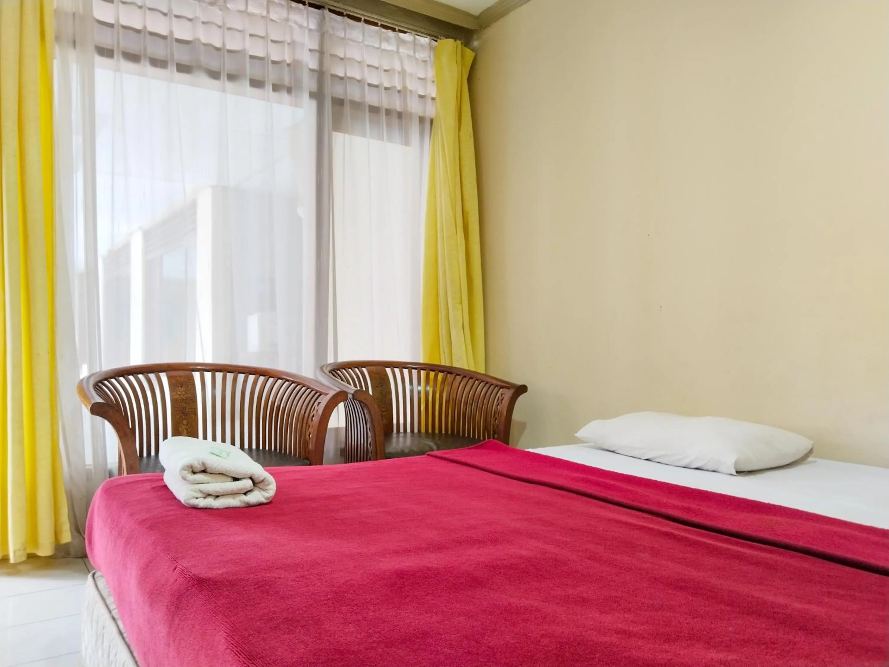 Bed in Hotel New Gondangdia Powered by Cocotel